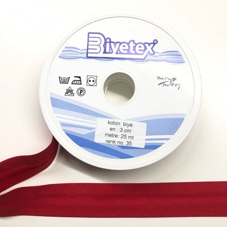 Renk No 35 Biyetex Koton Biye 3 Cm