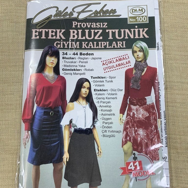 Güler Erkan 100 Nolu Dikiş  Dergisi