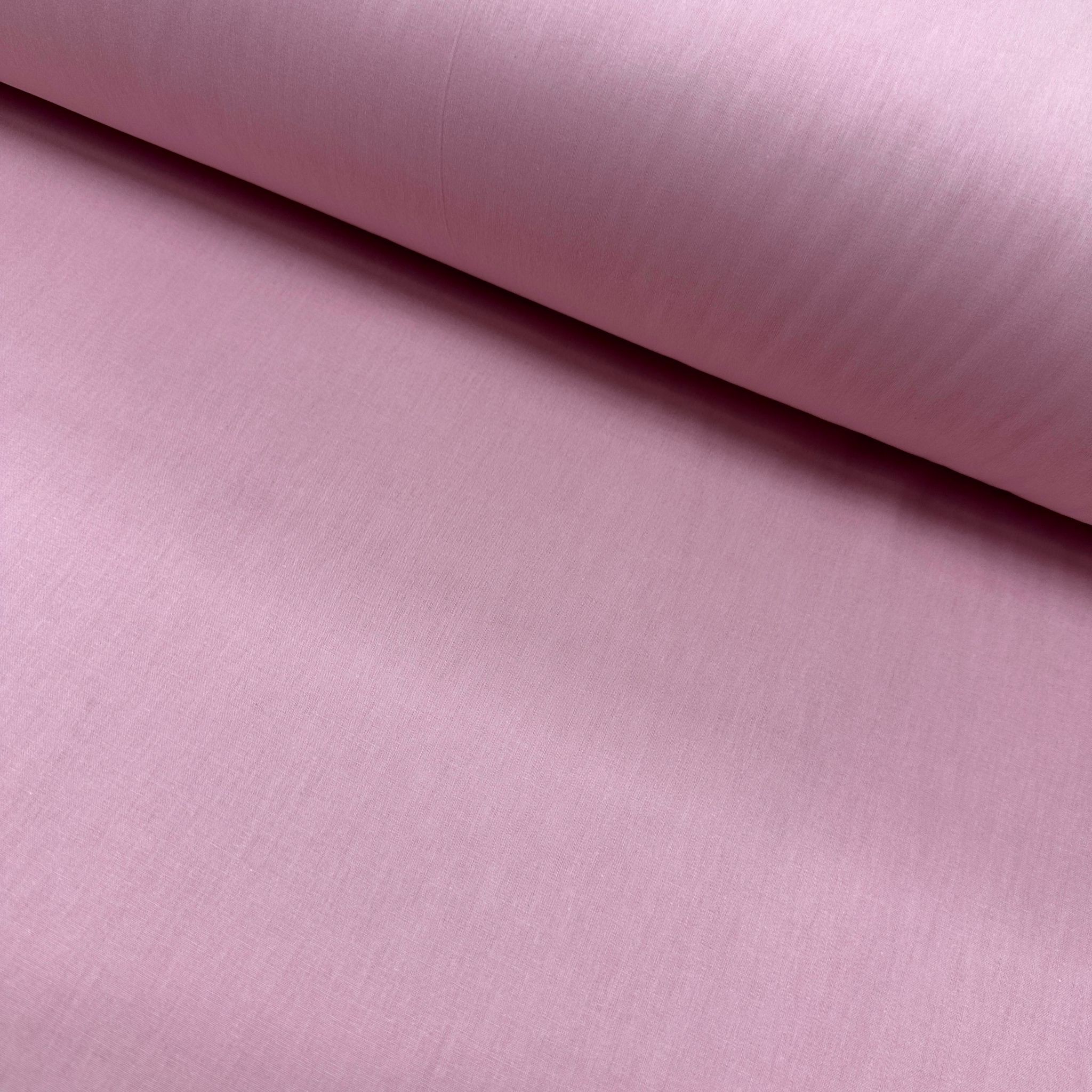 Orta Pudra Pembe Poplin Kumaş