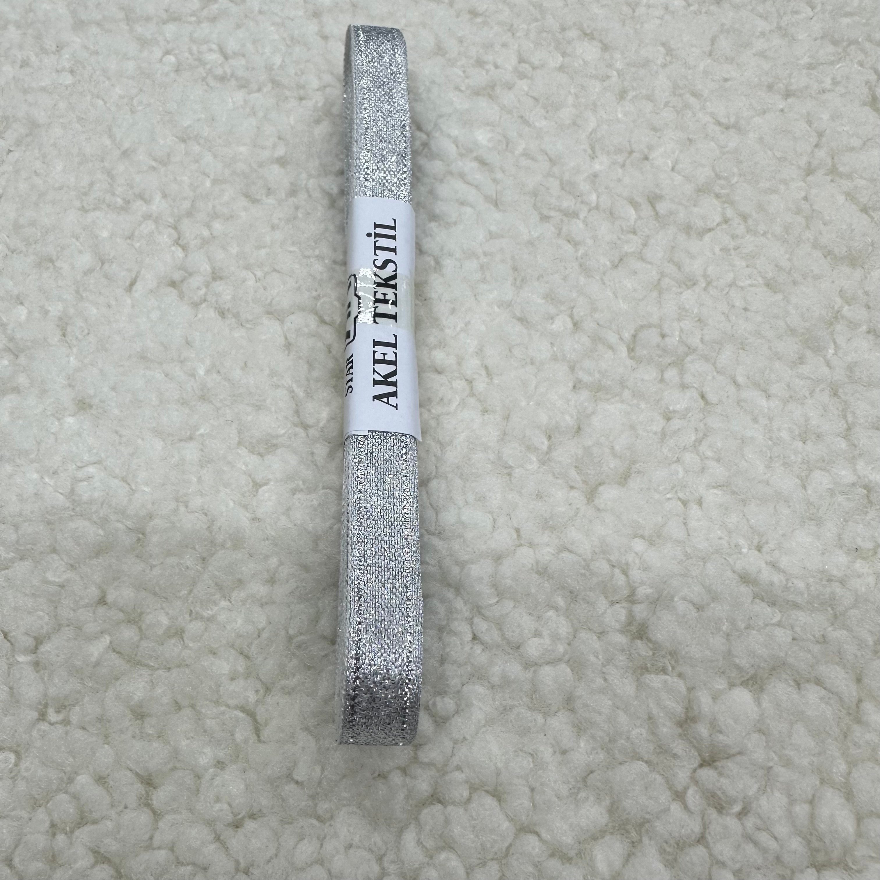Gümüş Simli Kurdele 2 Cm