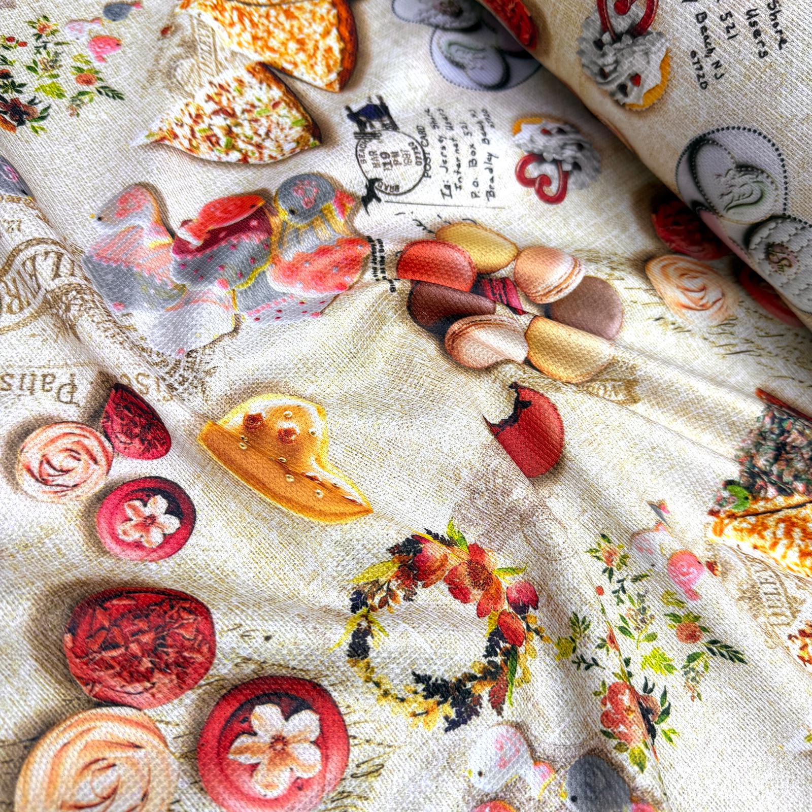 Makaronlar ve Tatlılar Raşel Kumaş