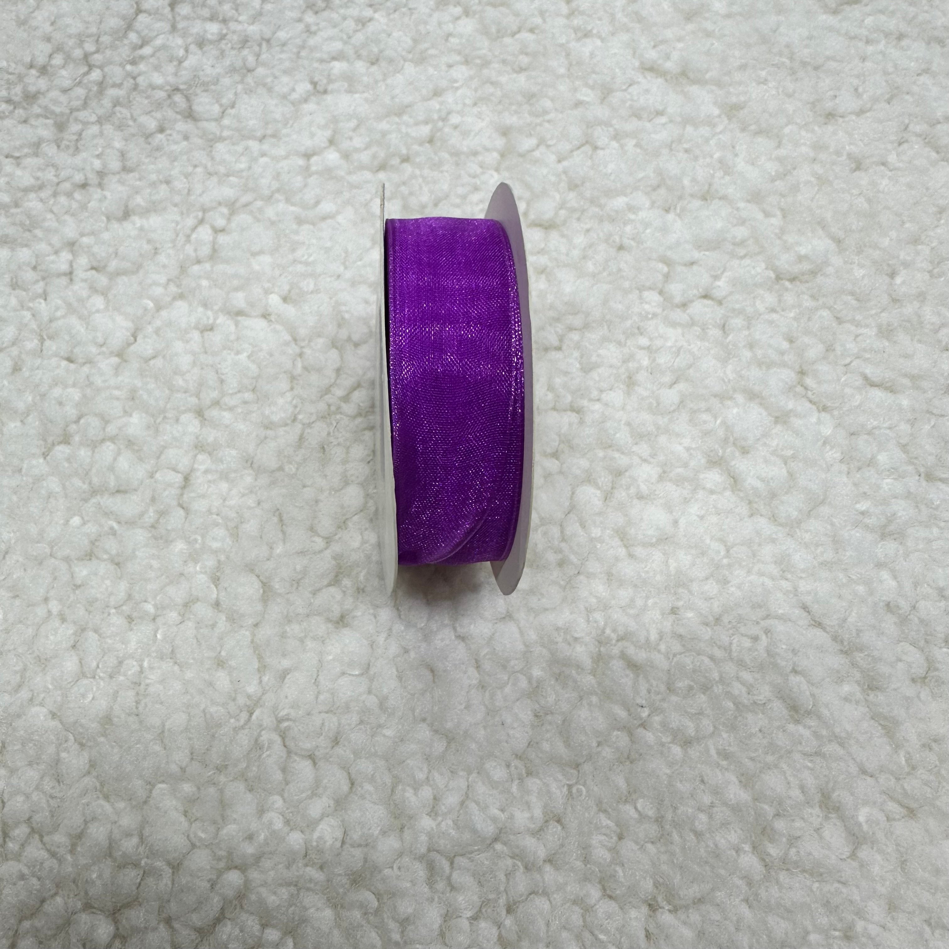 Mor Organze Kurdele 2 Cm