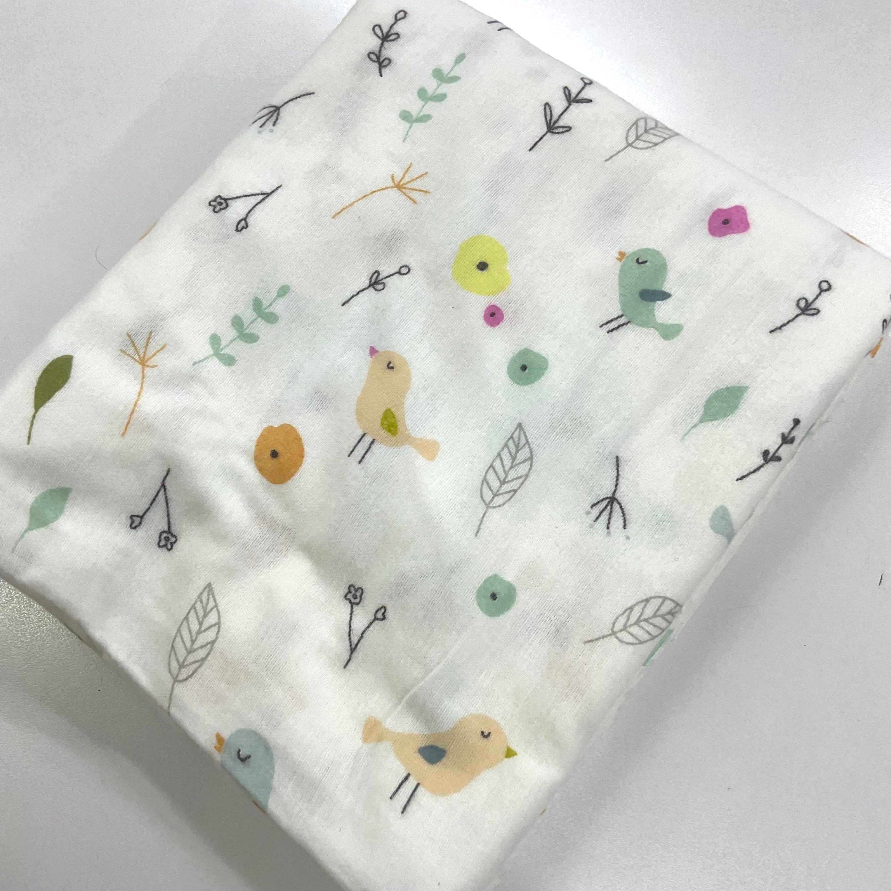 Kuşlar 90*240 Cm Parça Pazen Kumaş 