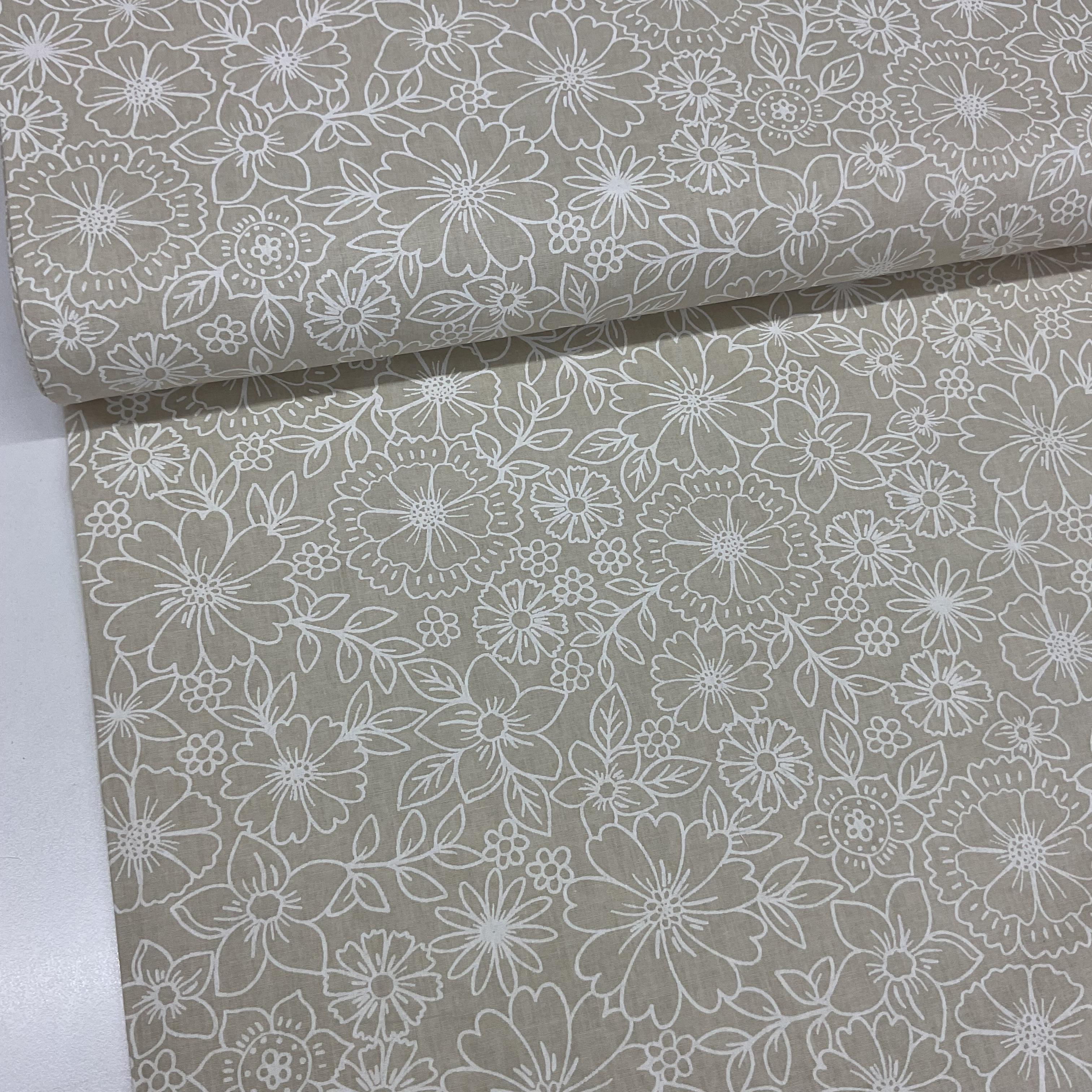Dantel Premium Poplin Kumaş