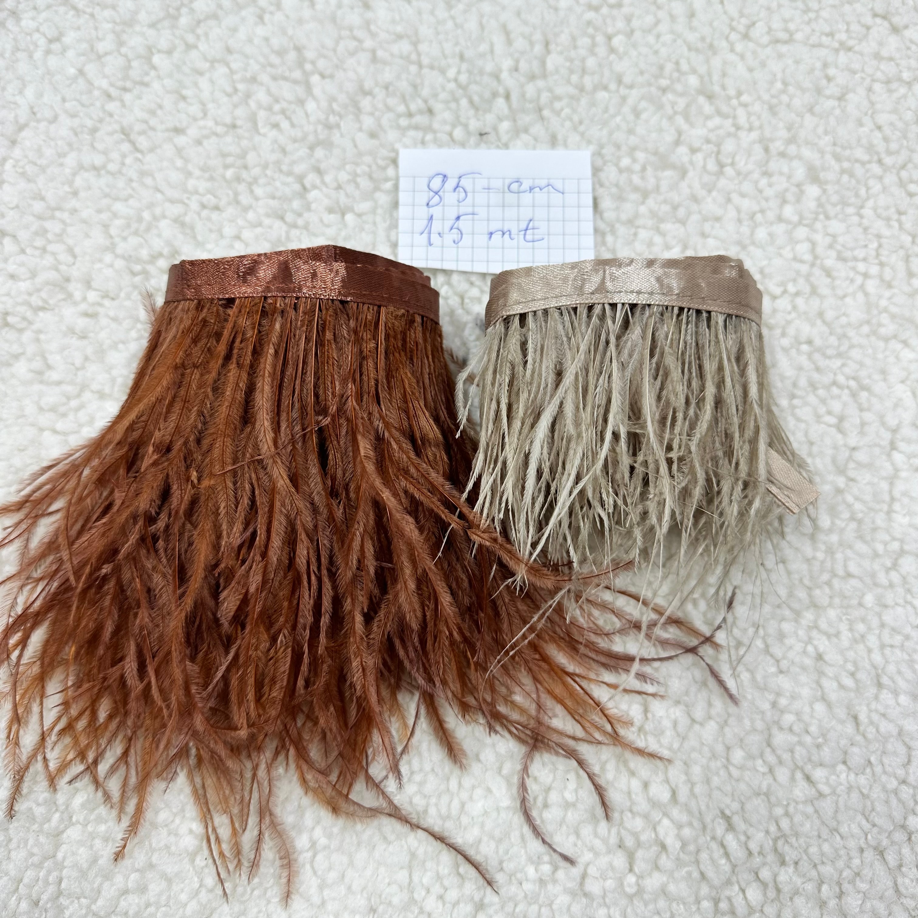 G-8 Devekuşu Tüyü Set