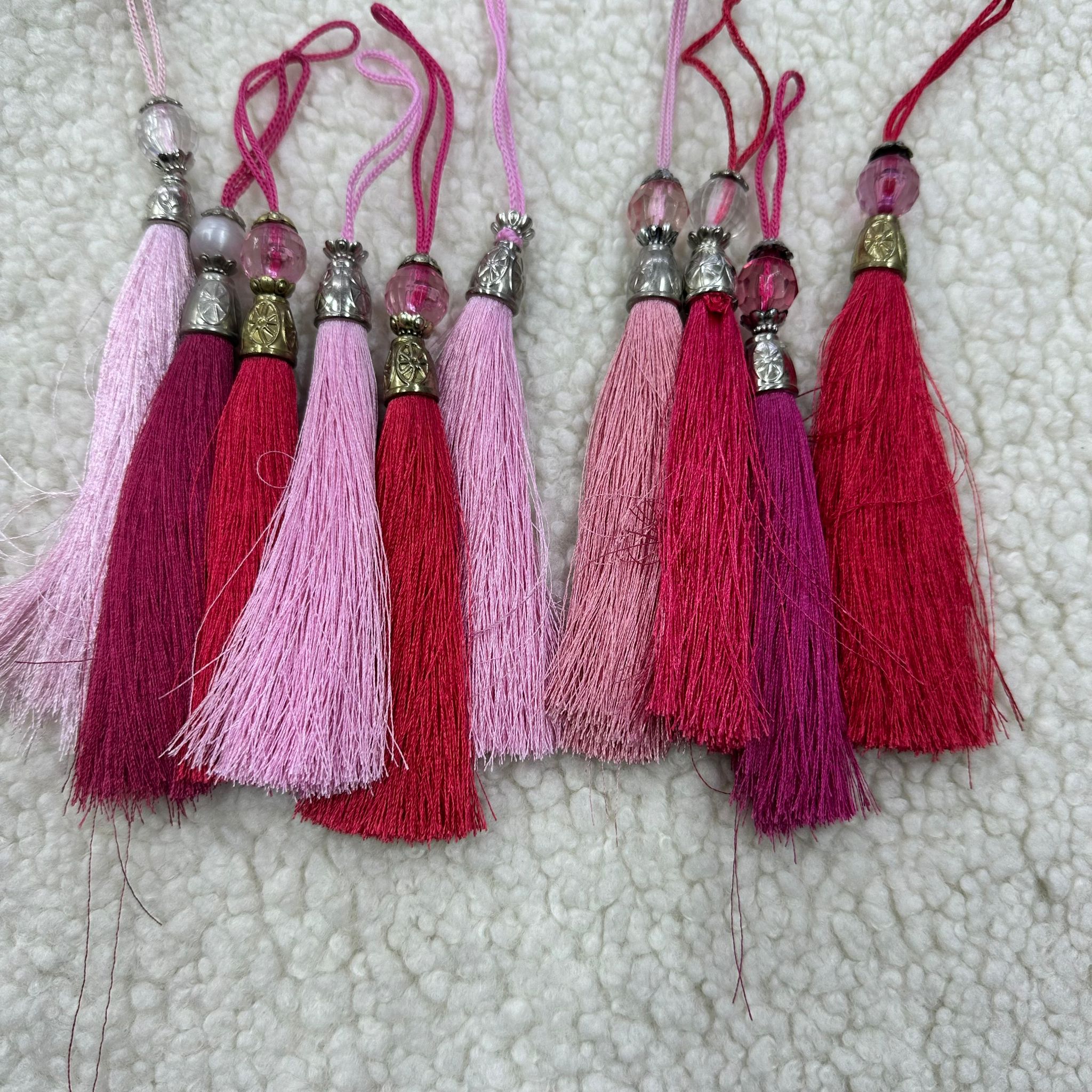 G-21 Uzun Boncuklu Püskül Set