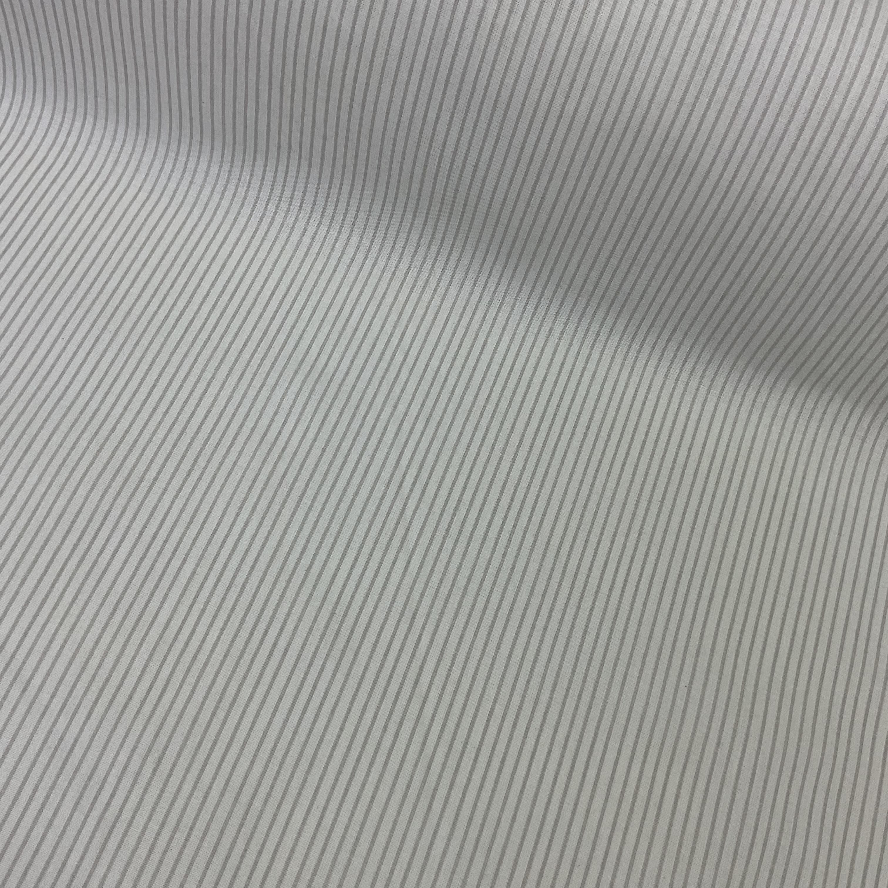 Defolu Çizgiler Premium Poplin Kumaş