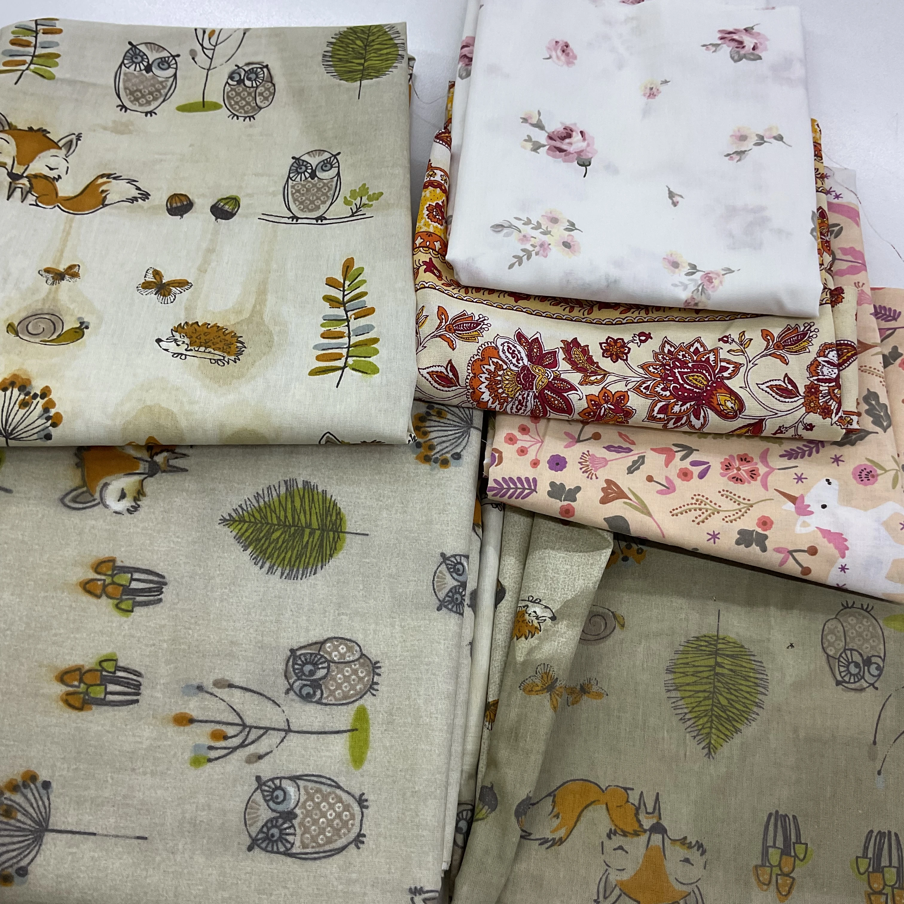 No:18 Defolu Karışık Parça Kumaşlar 1500 gr