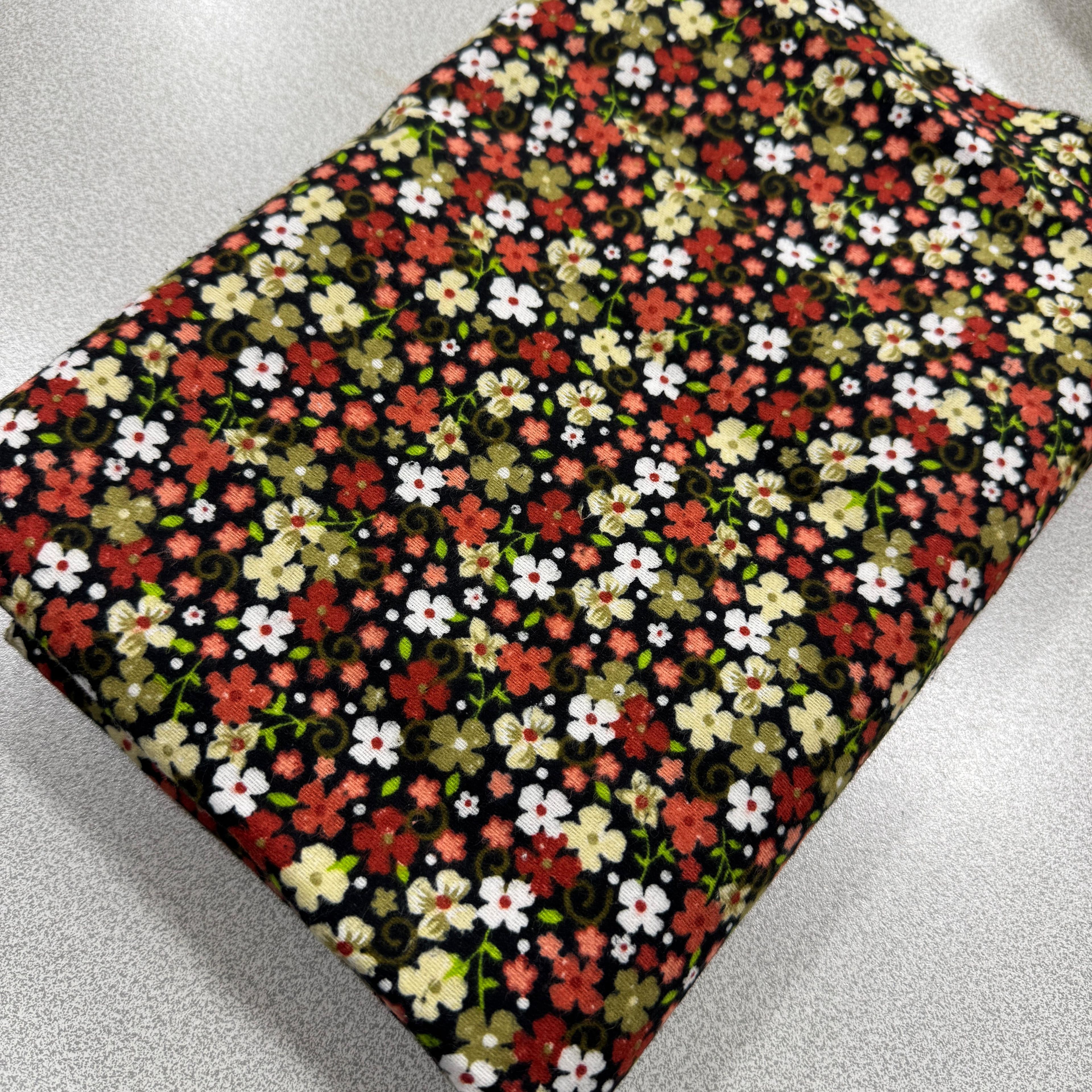 Kiremit Minik Çiçekler 250*90 Cm Parça Divitin Pazen Kumaş