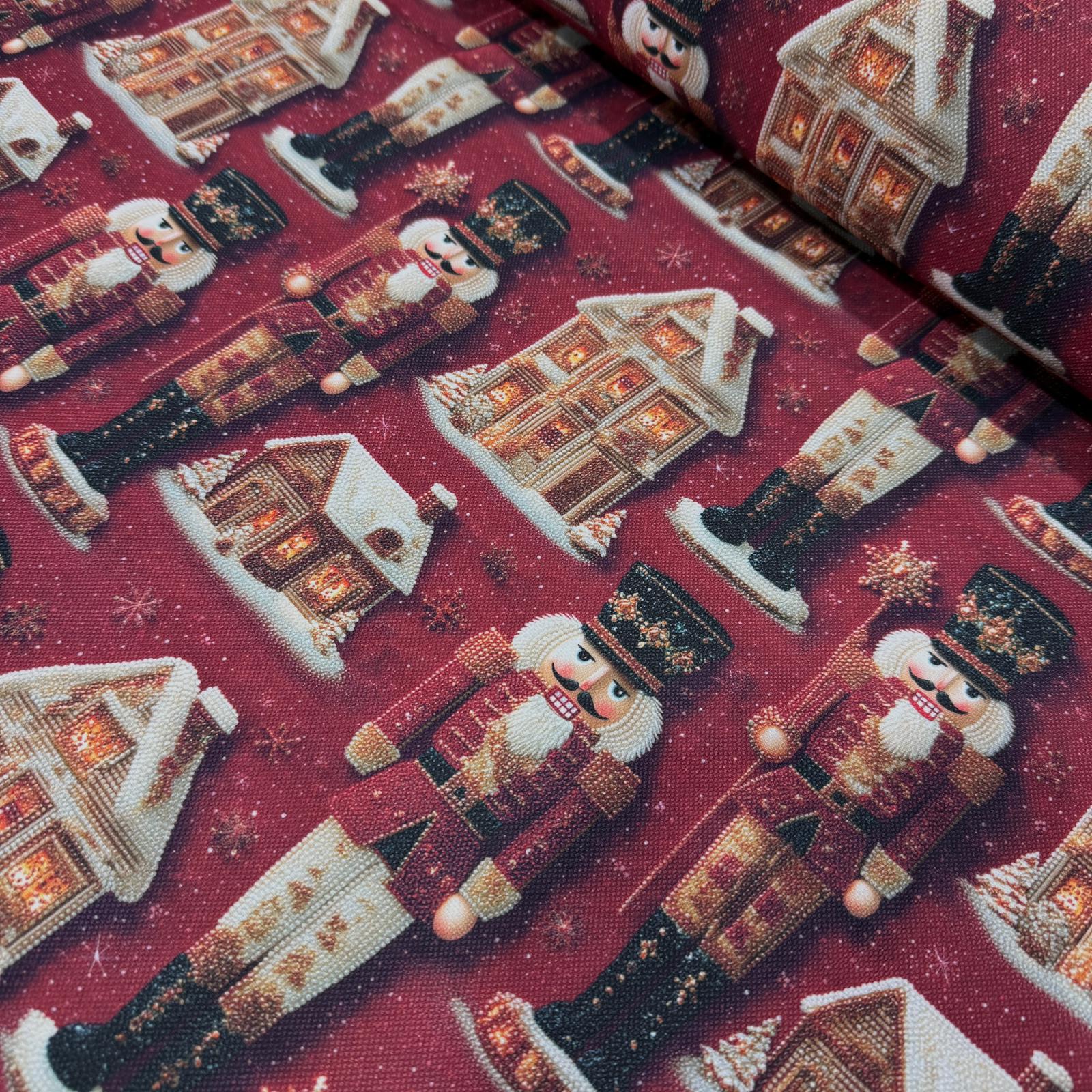 3D Fındıkkıran Dijital Baskı Kumaş