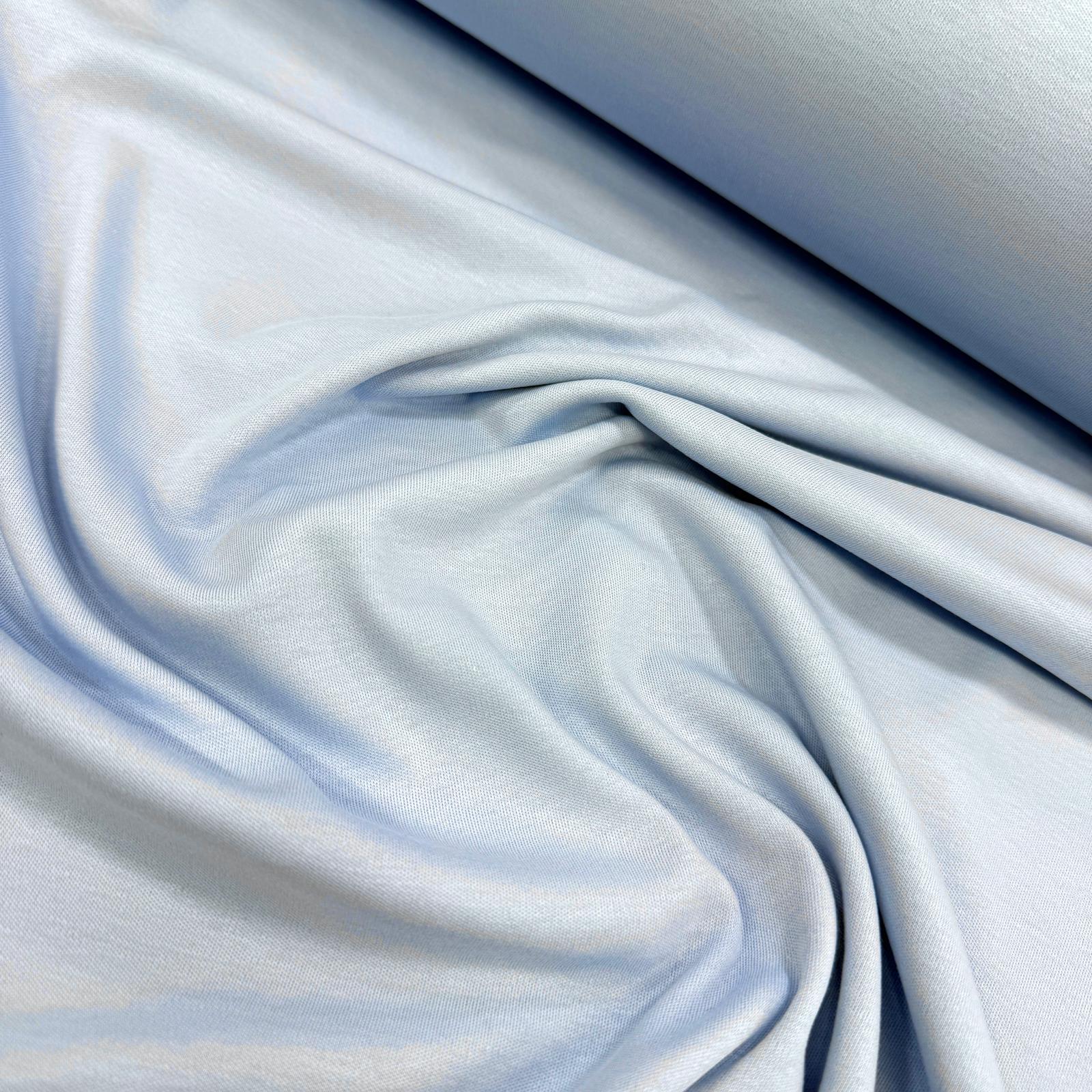 Bebe Mavi İntaşlar Markalı 40/1 İnterlok Penye Kumaş