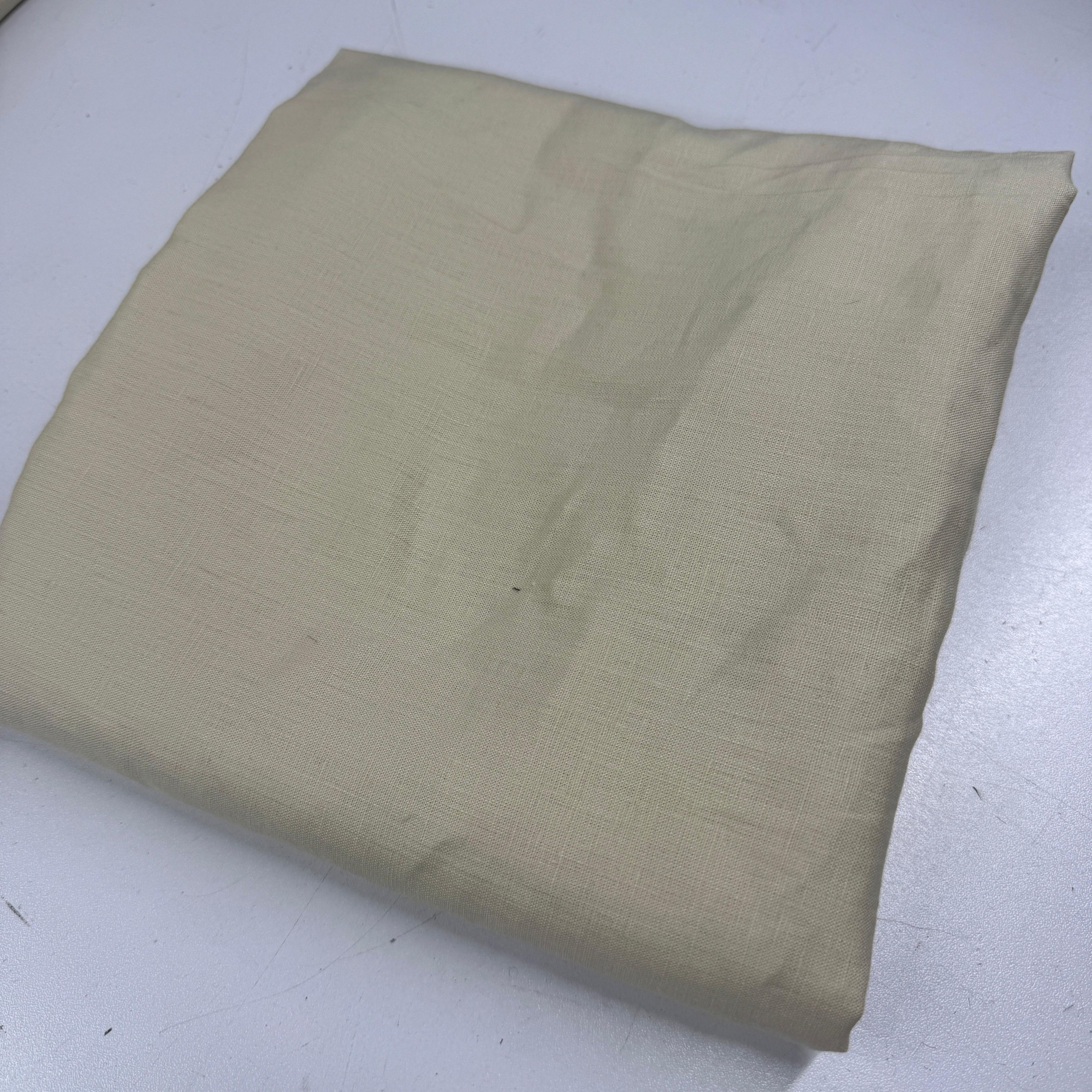 Vanilya 140*140 cm Parça Ham Keten Kumaş