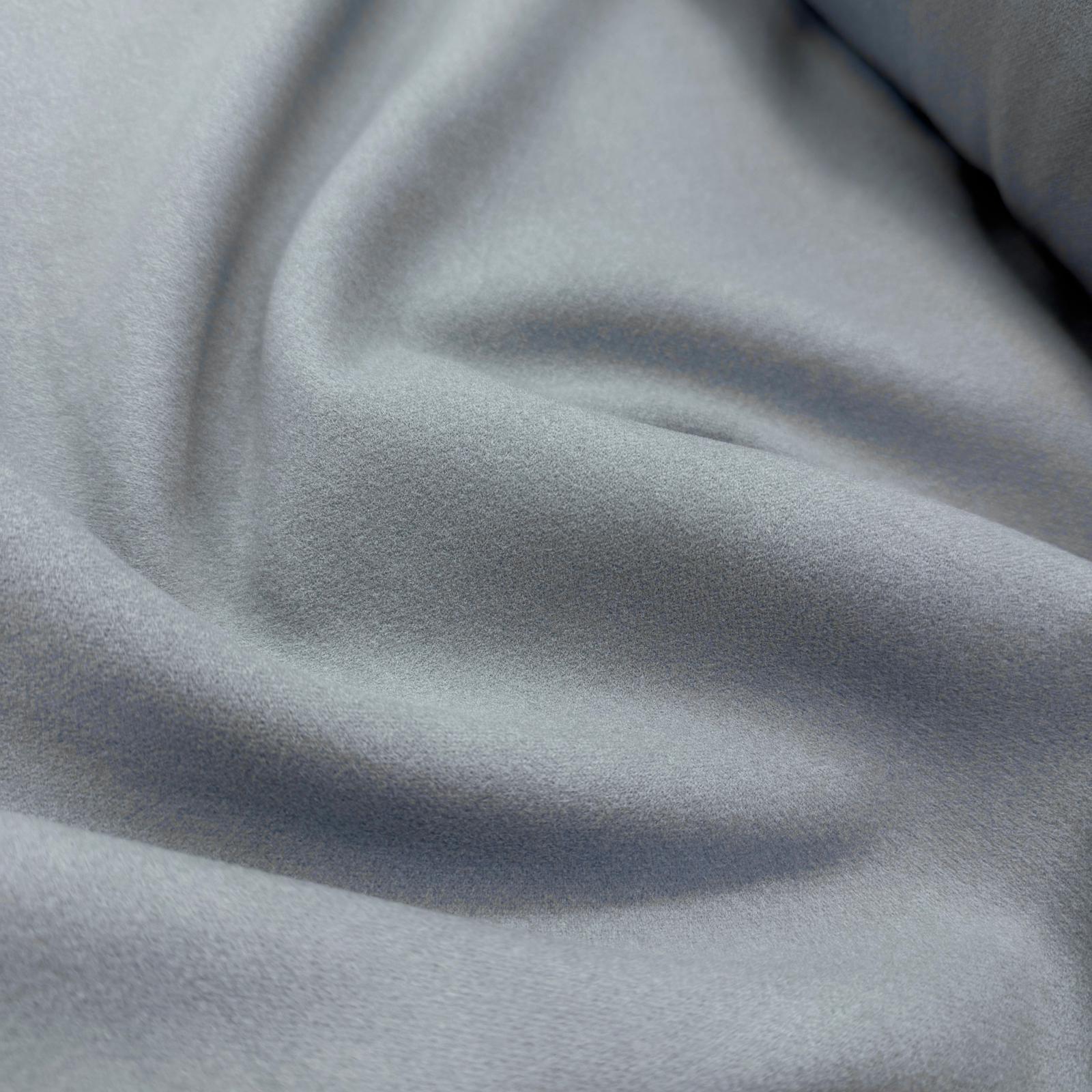 Buz Mavi Kıvanç Tekstil Latest Özel Seri Likralı Kaşe Kumaş