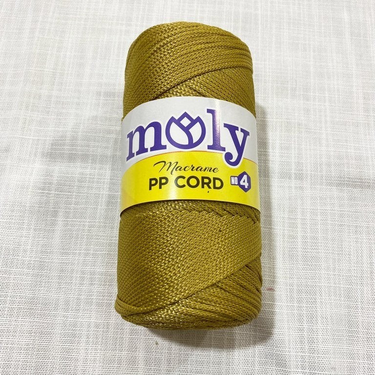 Moly PP Cord Safran Polyester Makrome İpi