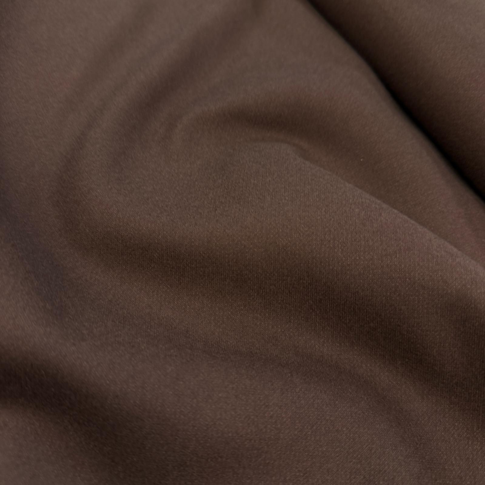 Özel Üretim Pastel Kahve Likralı Oğuz Kaşe Kumaş