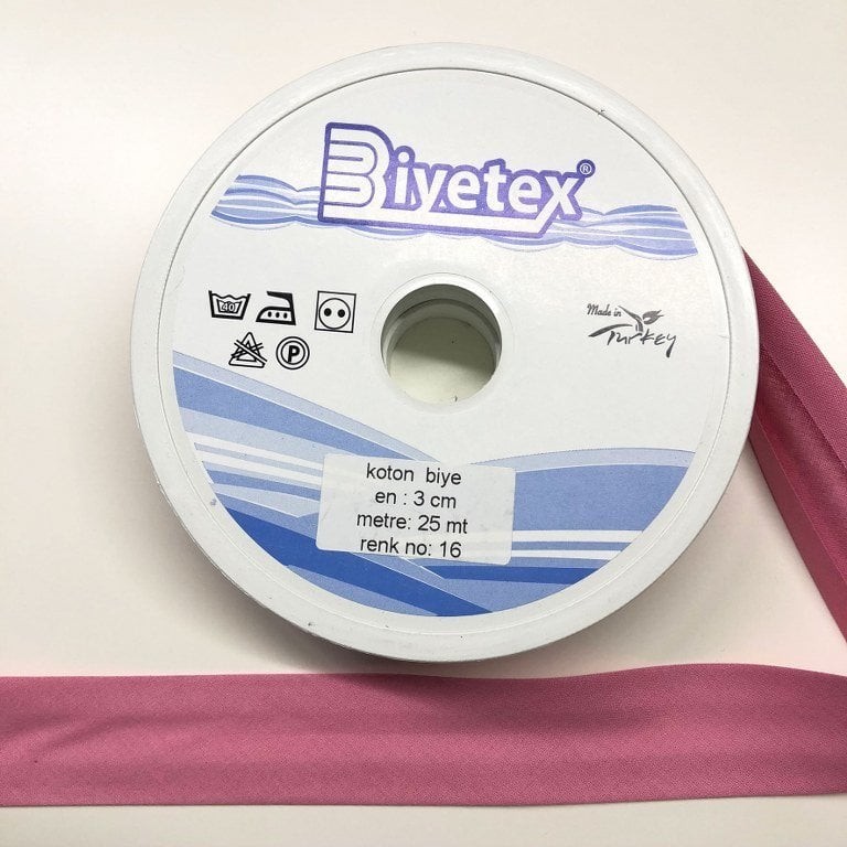 Renk No 16 Biyetex Koton Biye 3 Cm