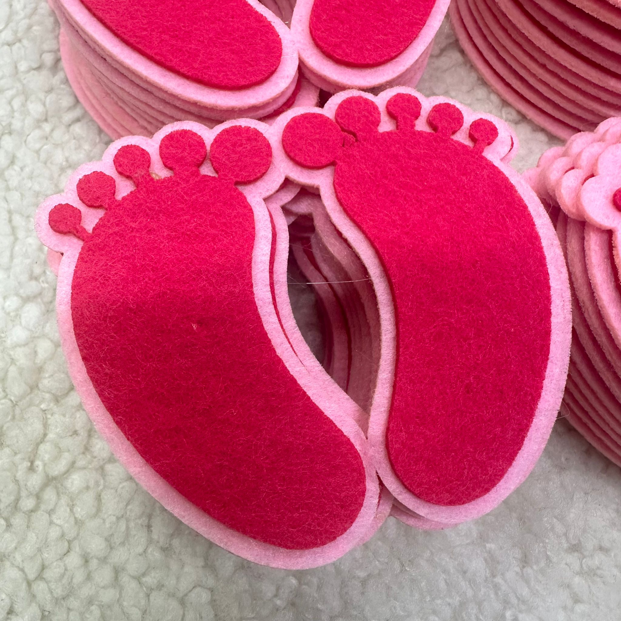 Pembe Ayak Keçe 59'lu Set