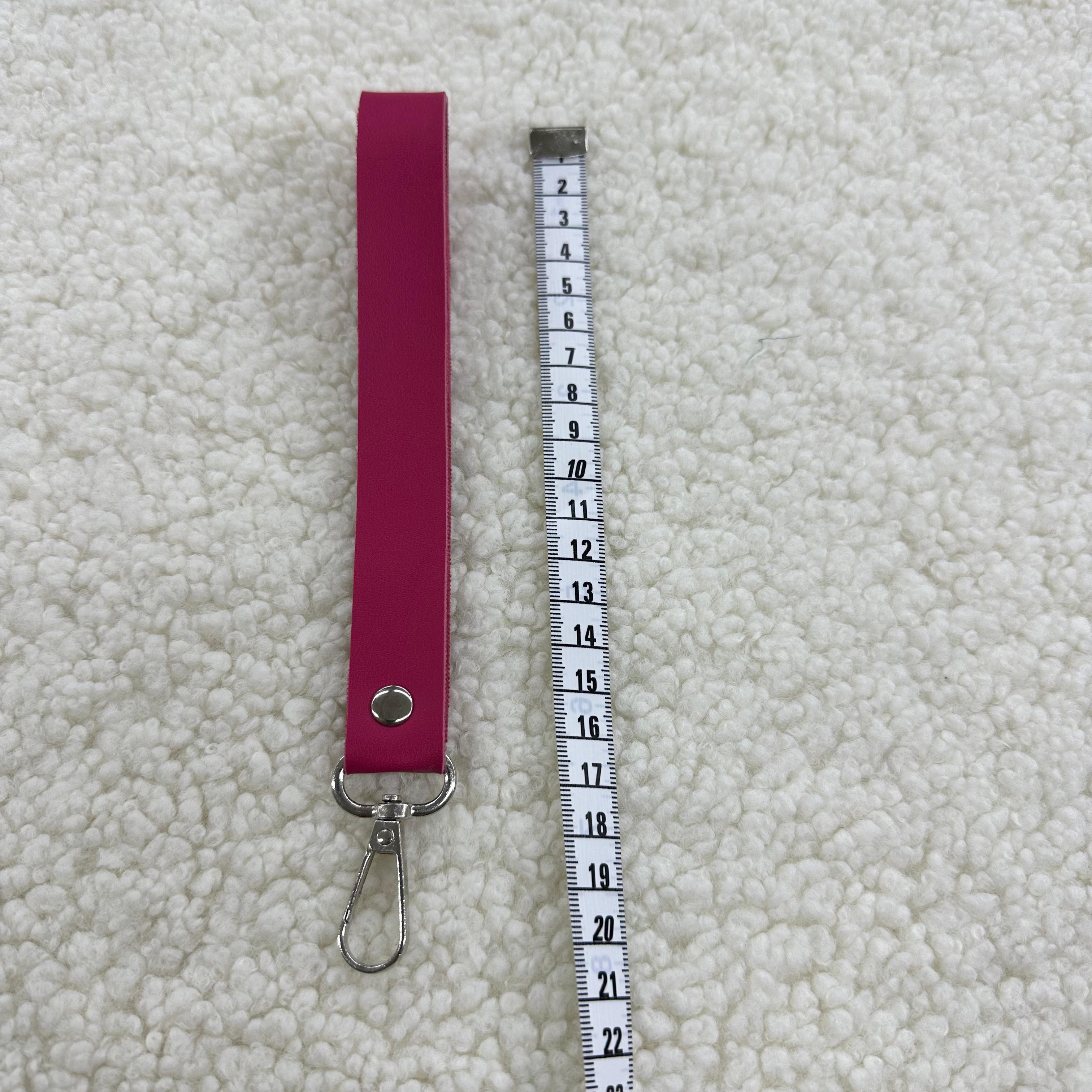 Fuşya Clutch Çanta Sapı