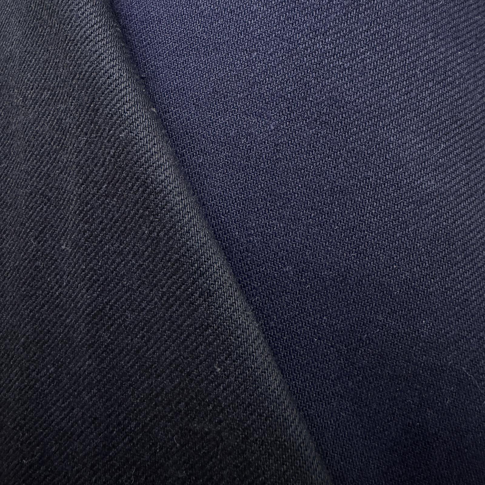 1-A Likrasız Lacivert Pamuk Gabardin Kumaş