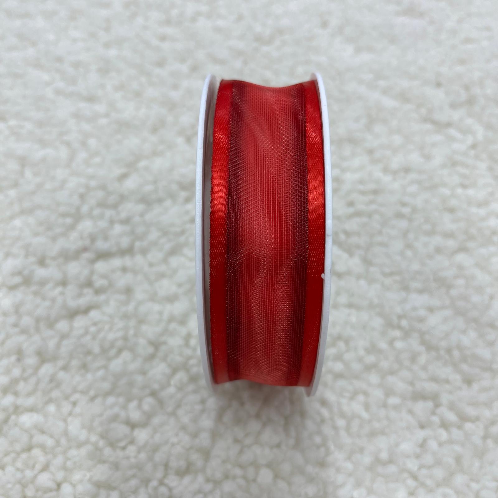 Kırmızı Organze Kurdele 2 Cm