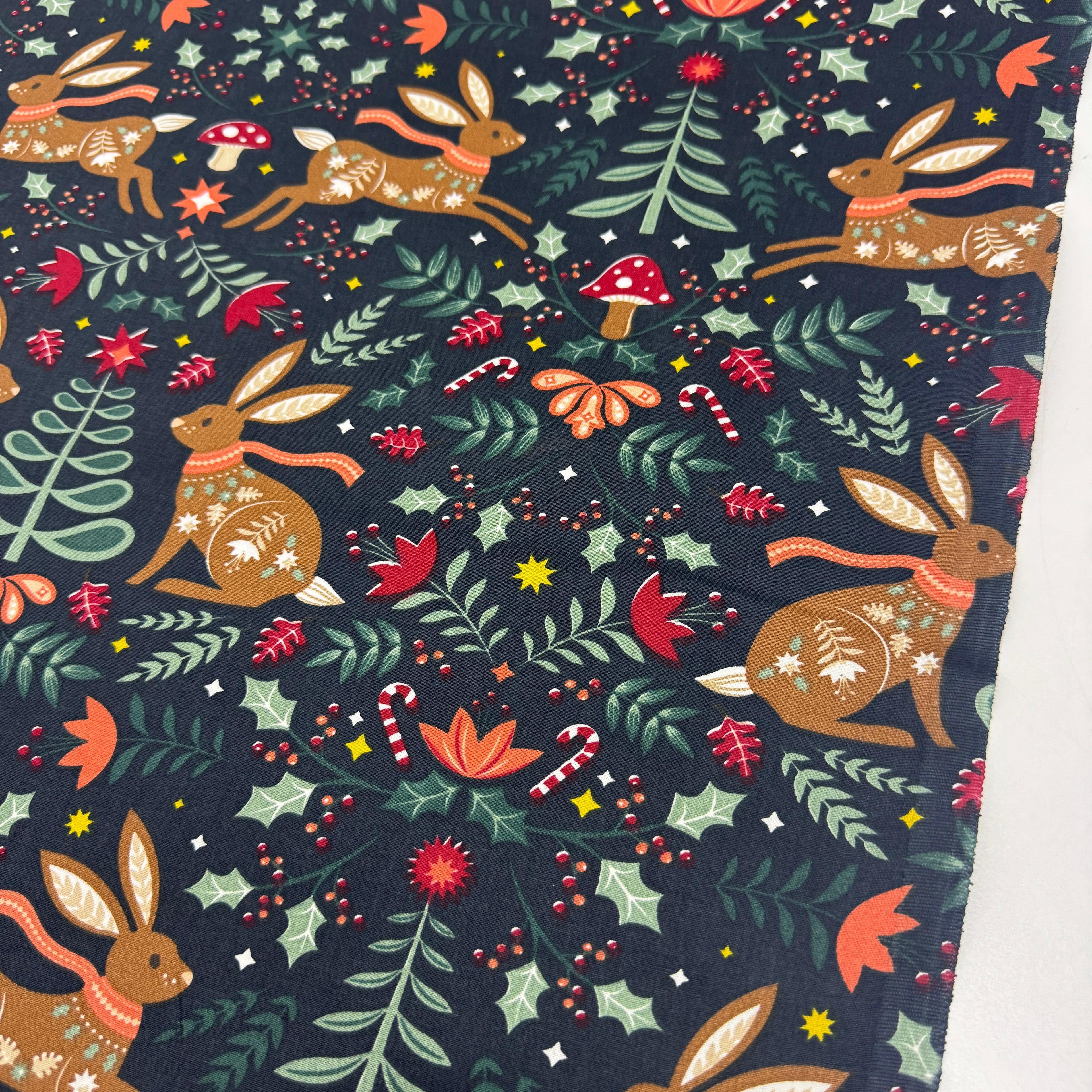 Orman Tavşanı Premium Poplin Kumaş