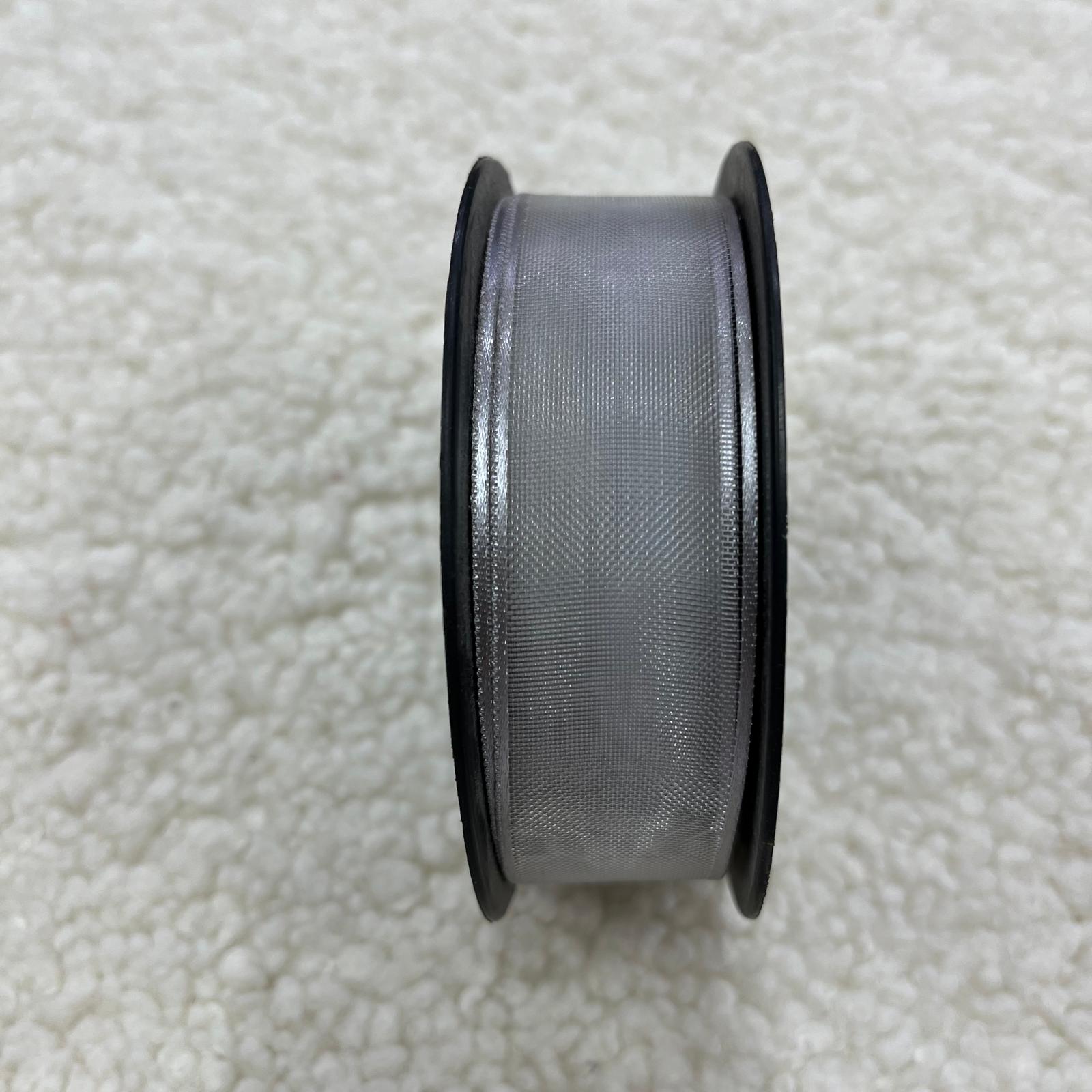 Gri Organze Kurdele 2 Cm