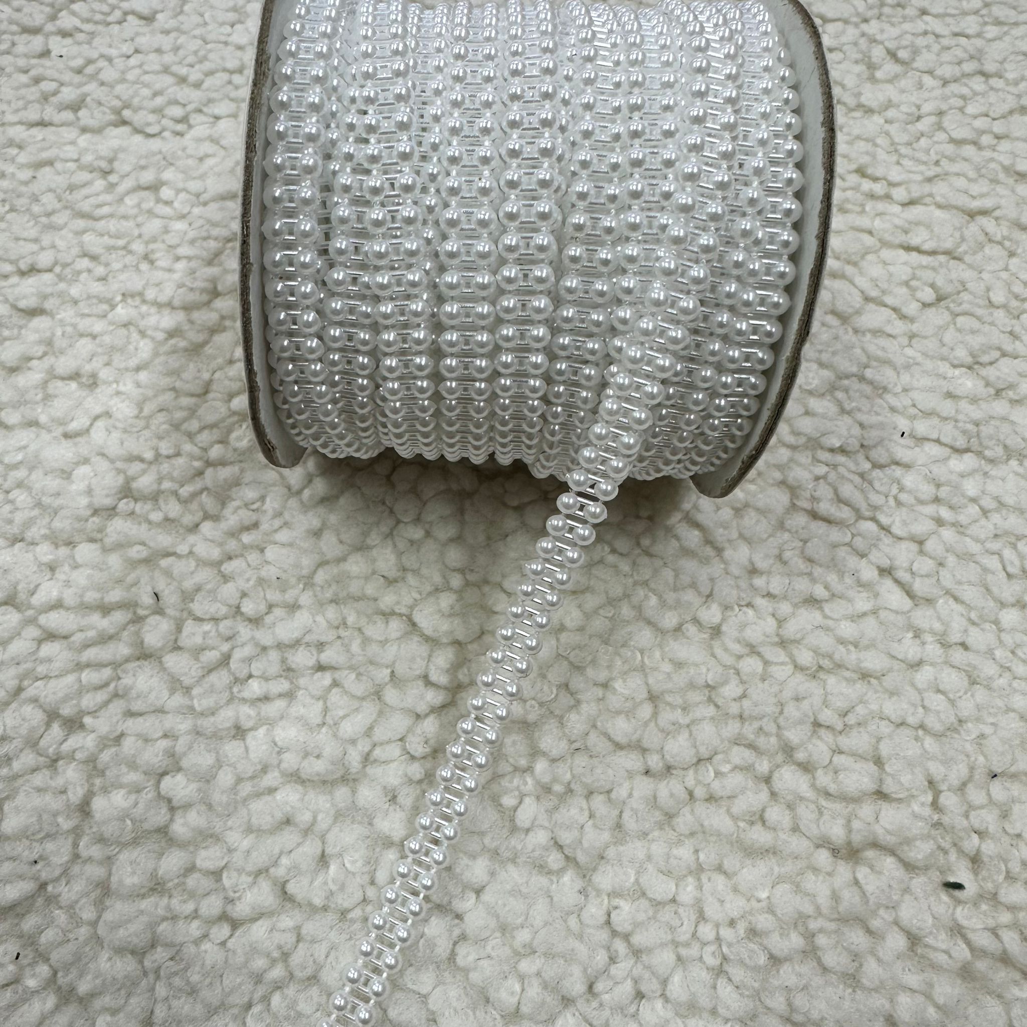 Top Çift Sıra Beyaz İnci