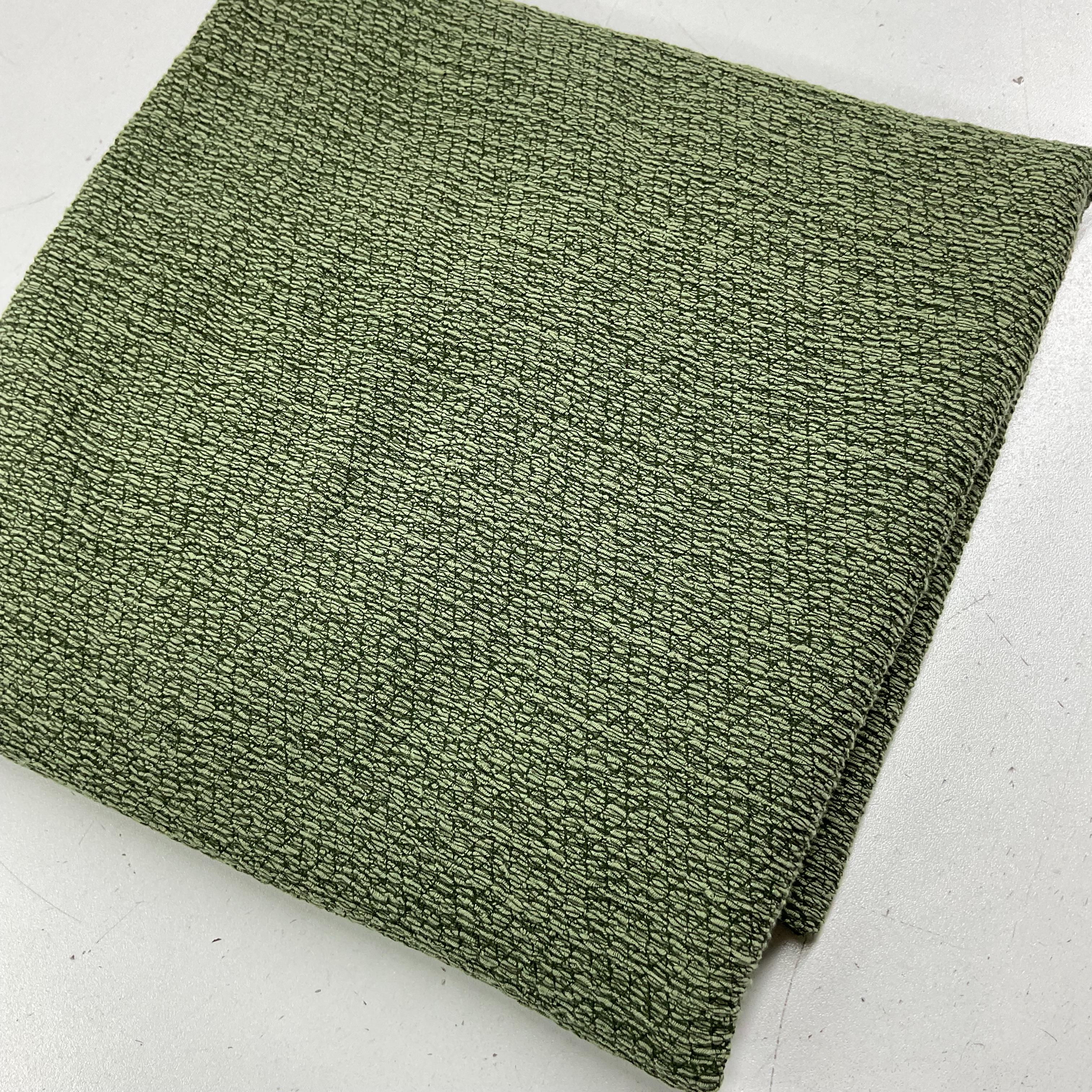 Kırçıllı Yeşil Hafif Defolu 100*125 cm Bürümcük Penye Parça Kumaş