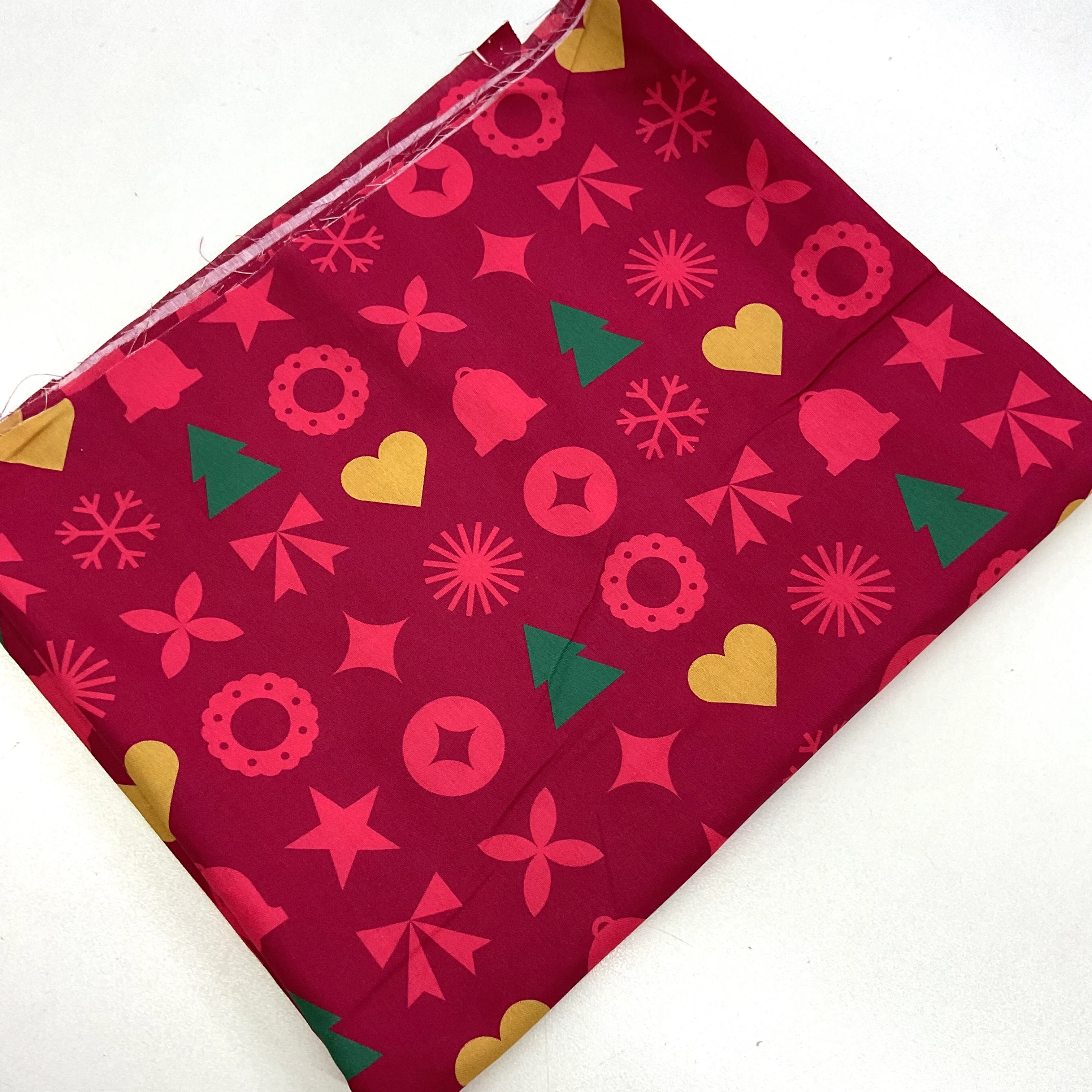 Yılbaşı İkon 50*50 Cm Parça Poplin Kumaş