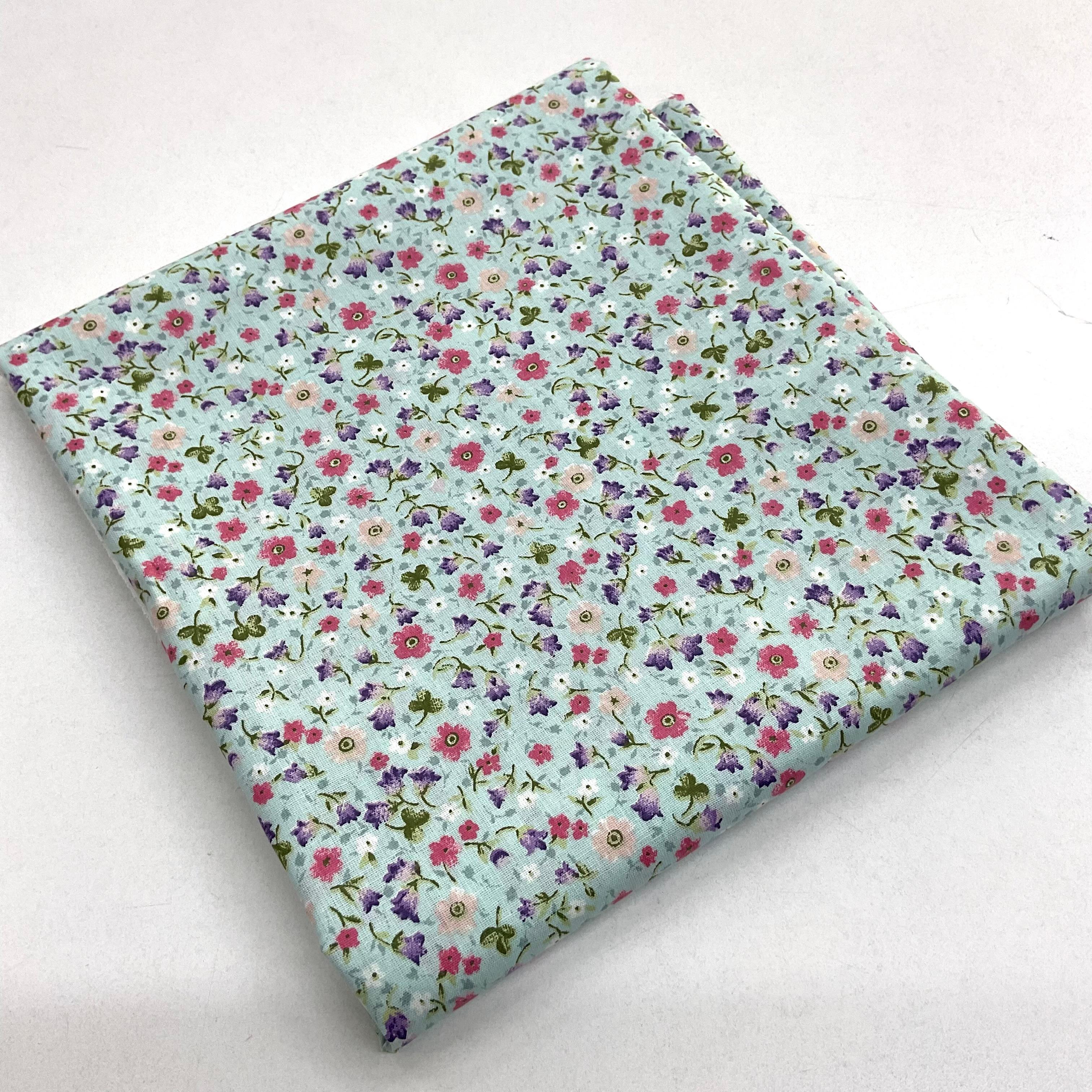 Nil Çiçekler 50*80 Cm Parça Poplin Kumaş