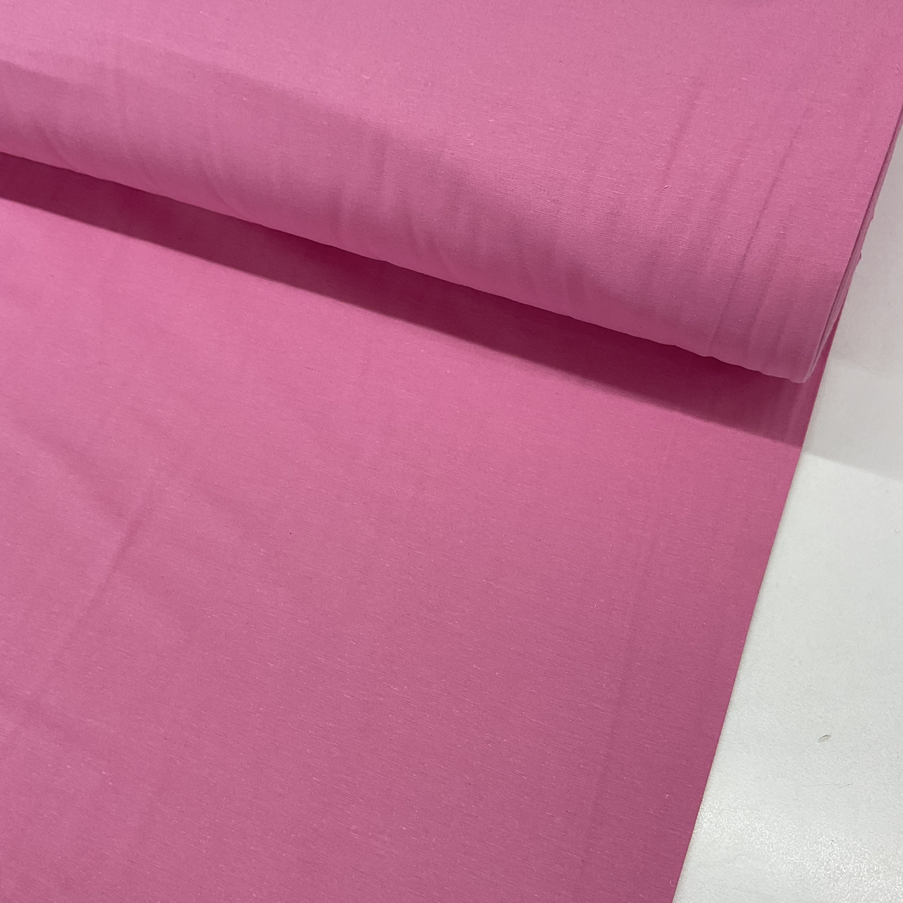 Şeker Pembe Polyesterli Poplin Kumaş