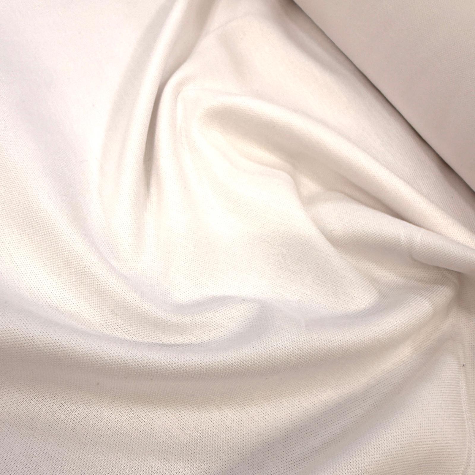 Kırık Beyaz Likralı Pamuk Keten Kumaş