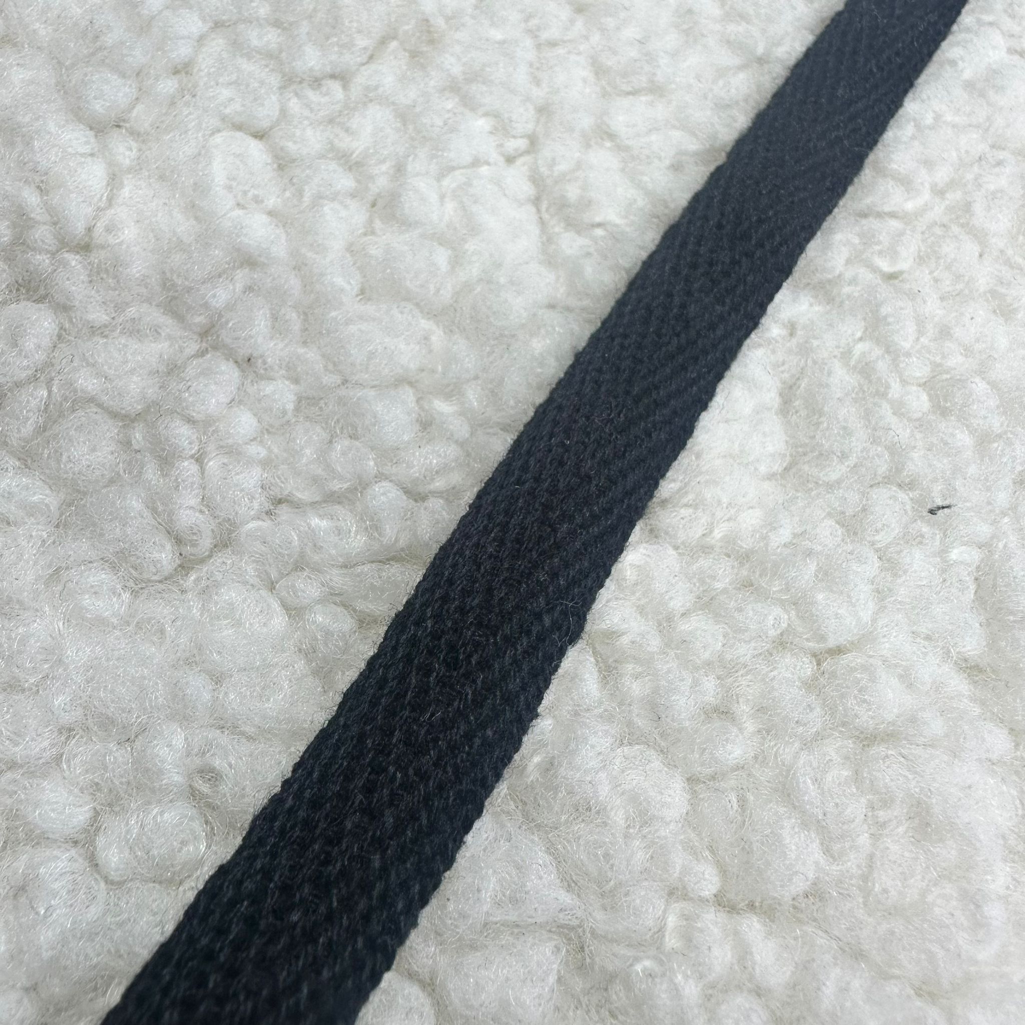 Siyah 1 Cm Pamuk Kolon Şerit