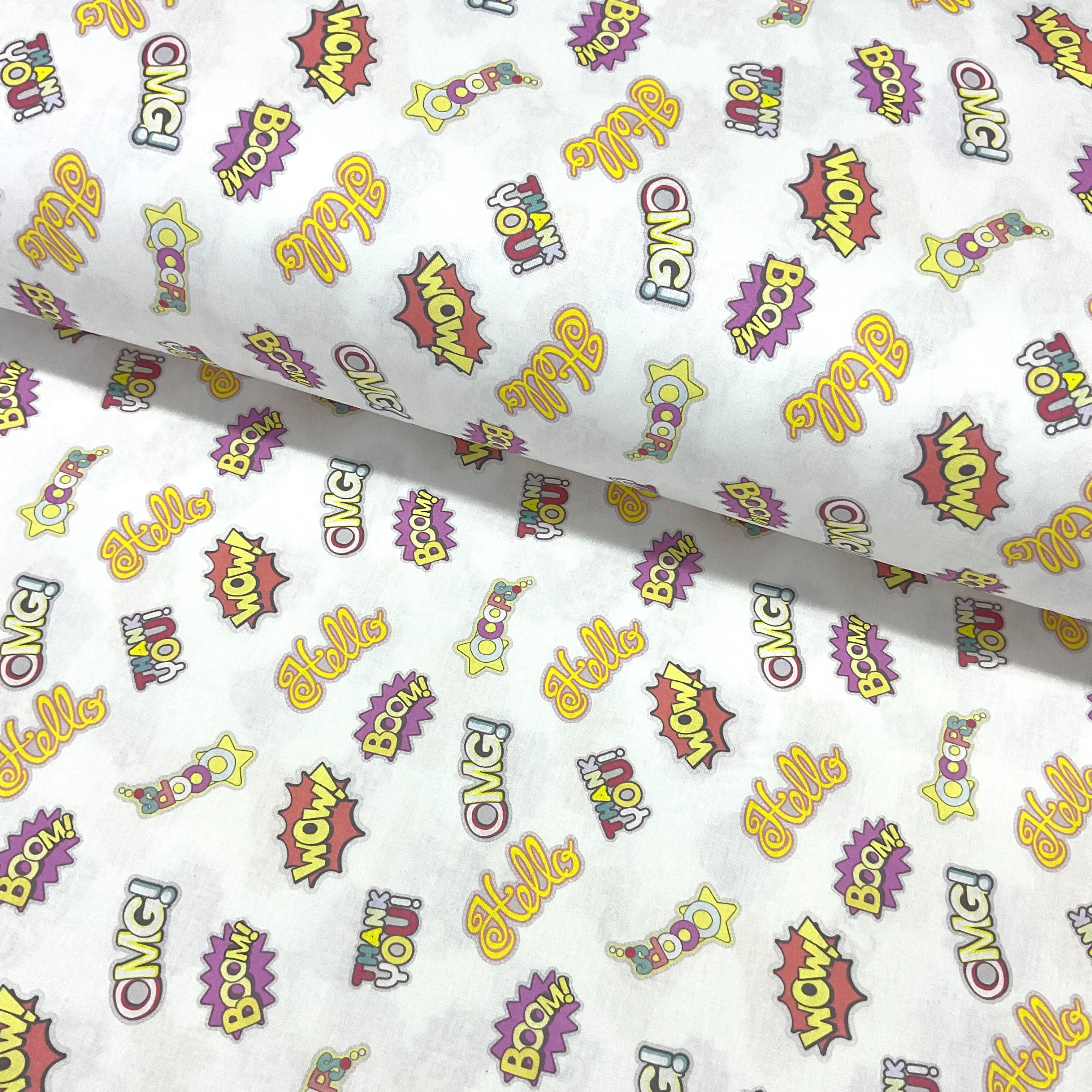 Wow Boom Poplin Kumaş