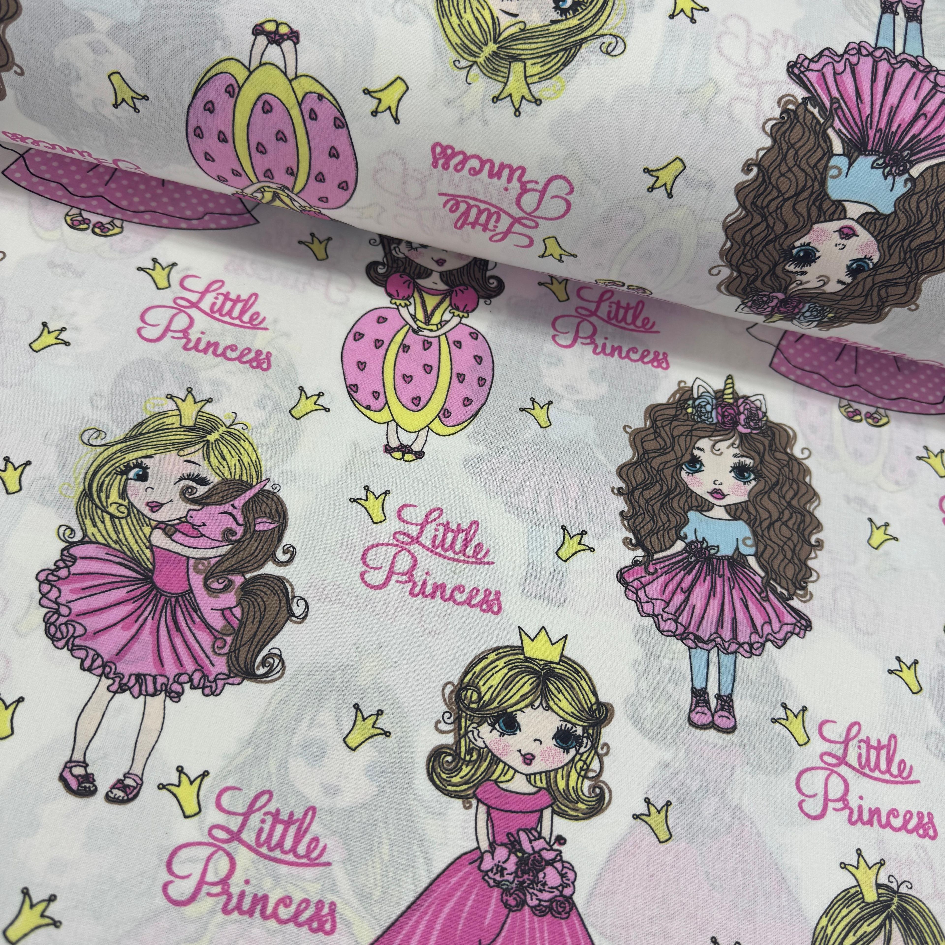 Küçük Prenses Poplin Kumaş