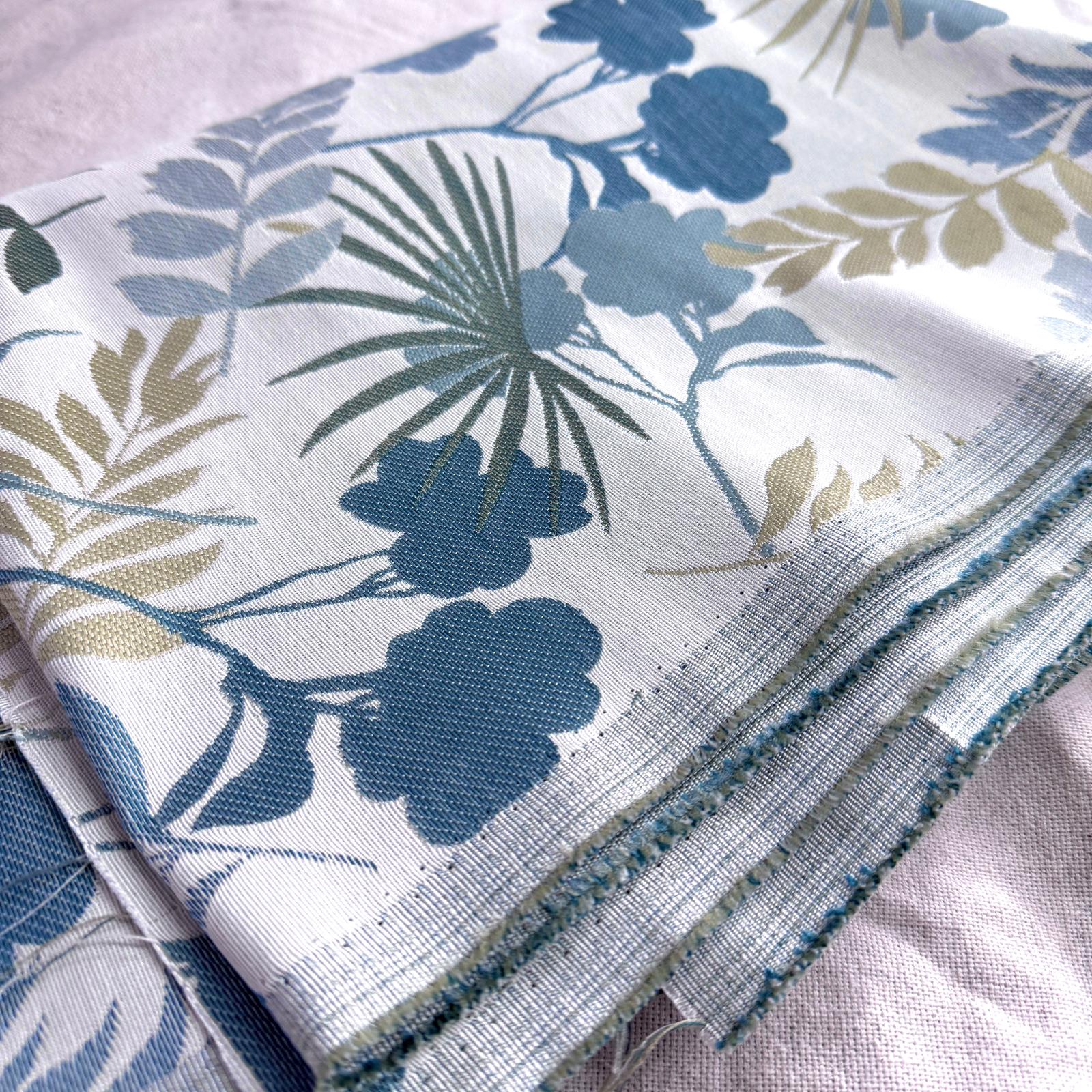 No:1 Yapraklar 140*140 cm Parça Goblen Kumaş