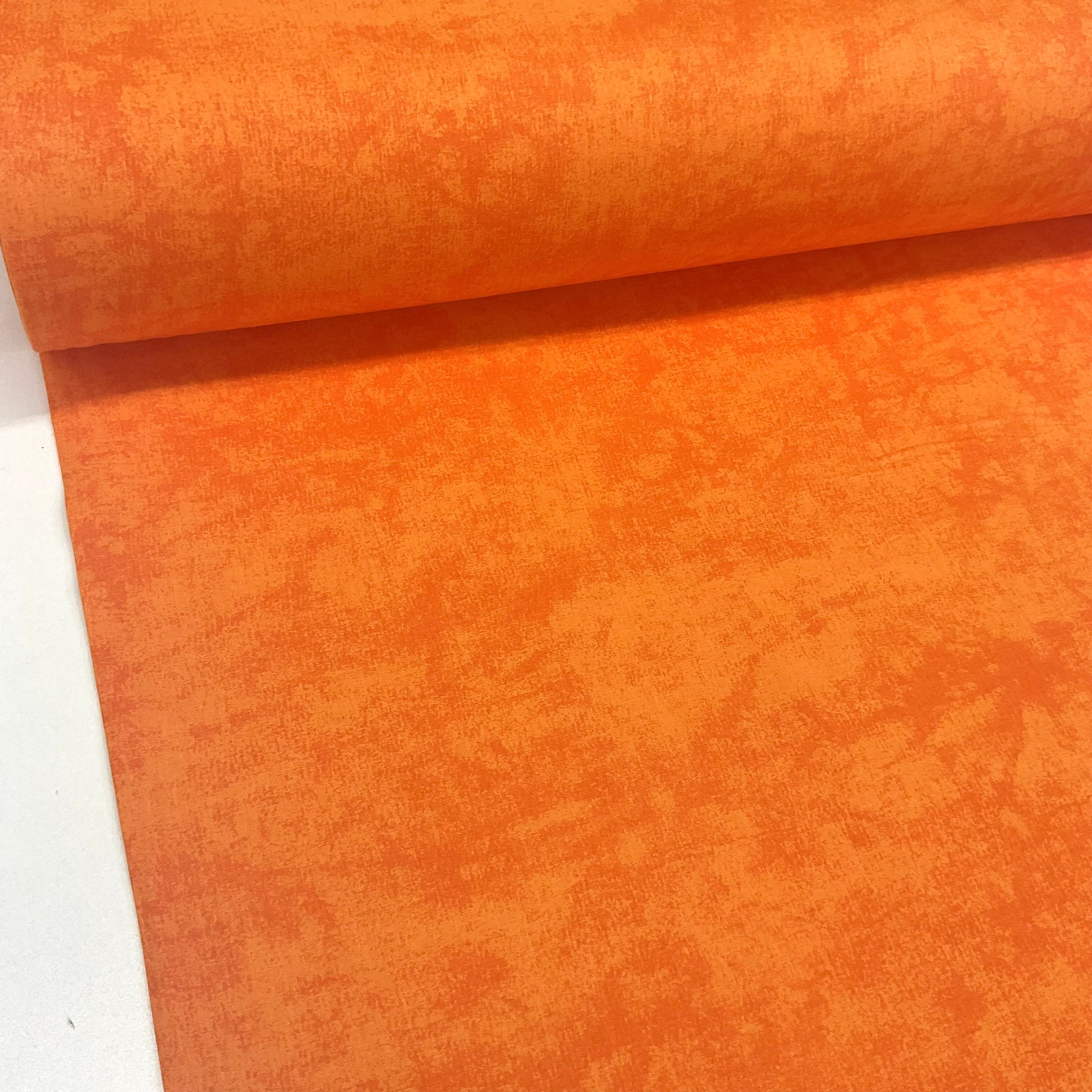 Turuncu Marble Poplin Kumaş