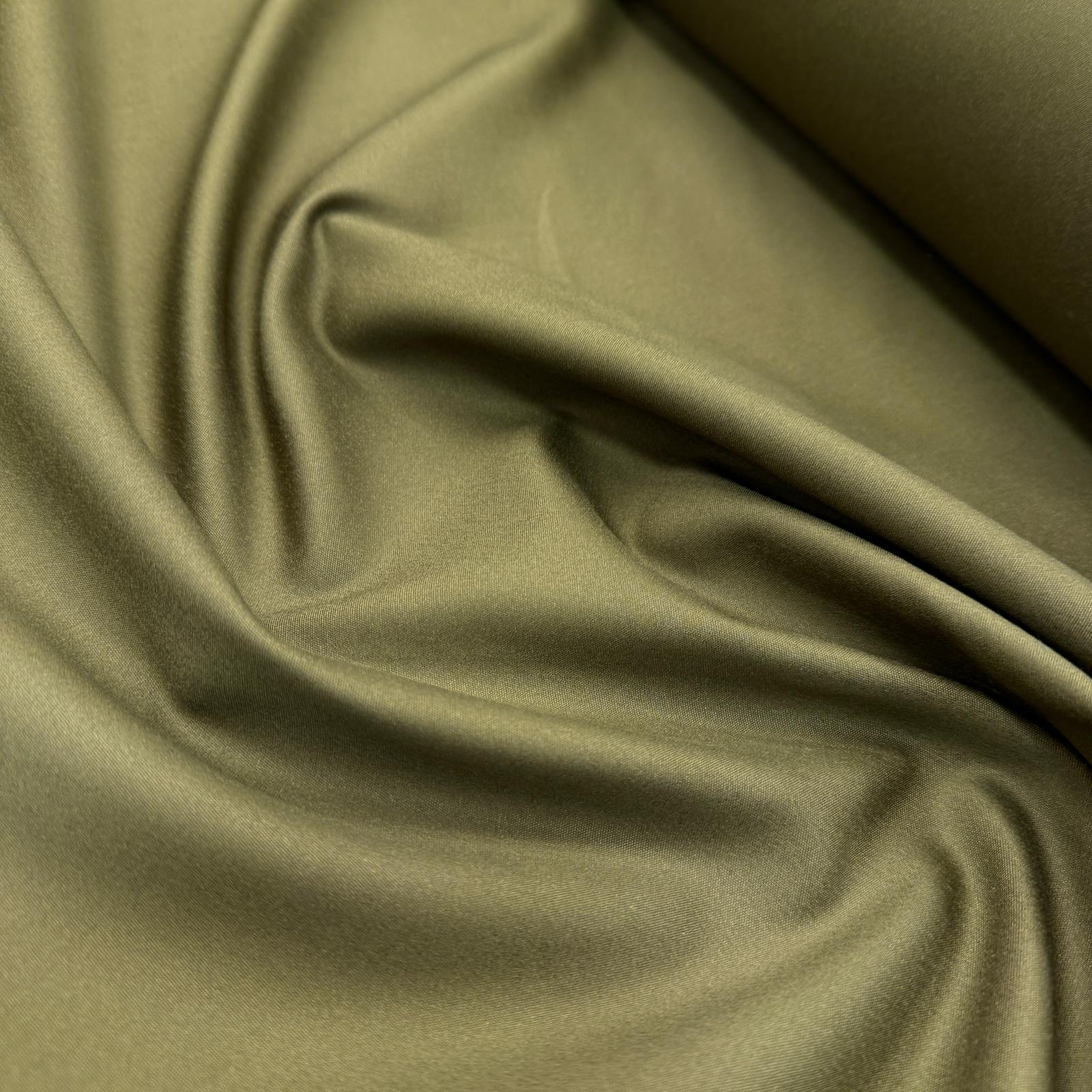 Haki Nairobi Saten Gabardin Kumaş