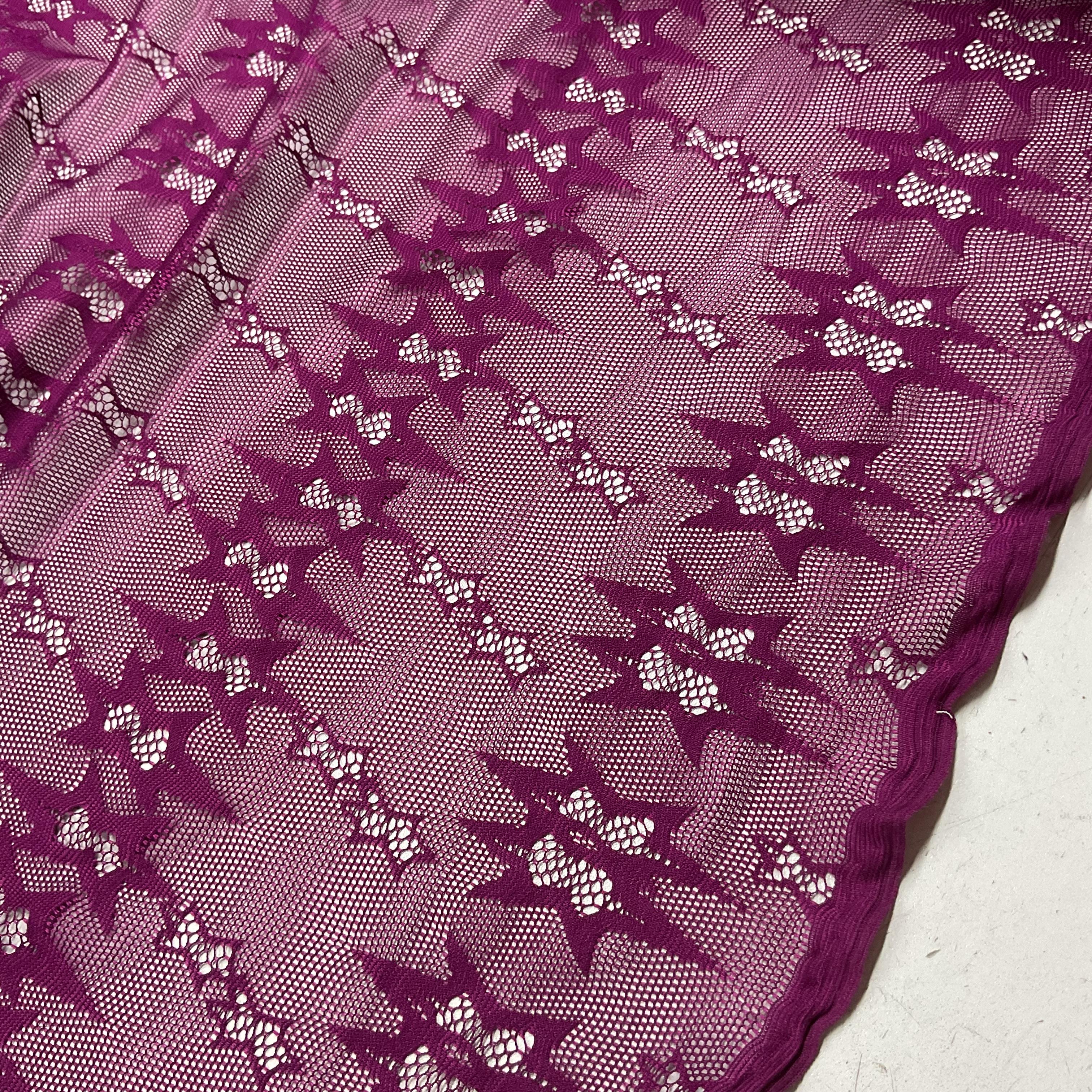 Menekşe 100*130 Cm Dantel Kumaş