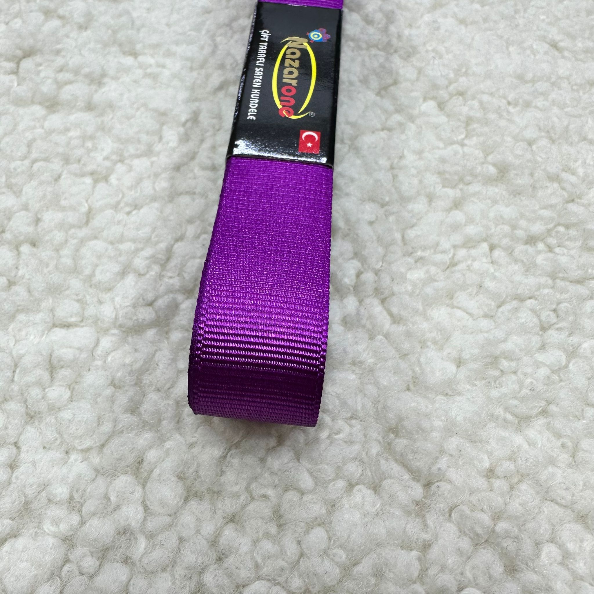 2 Cm Menekşe Grogren Kurdele