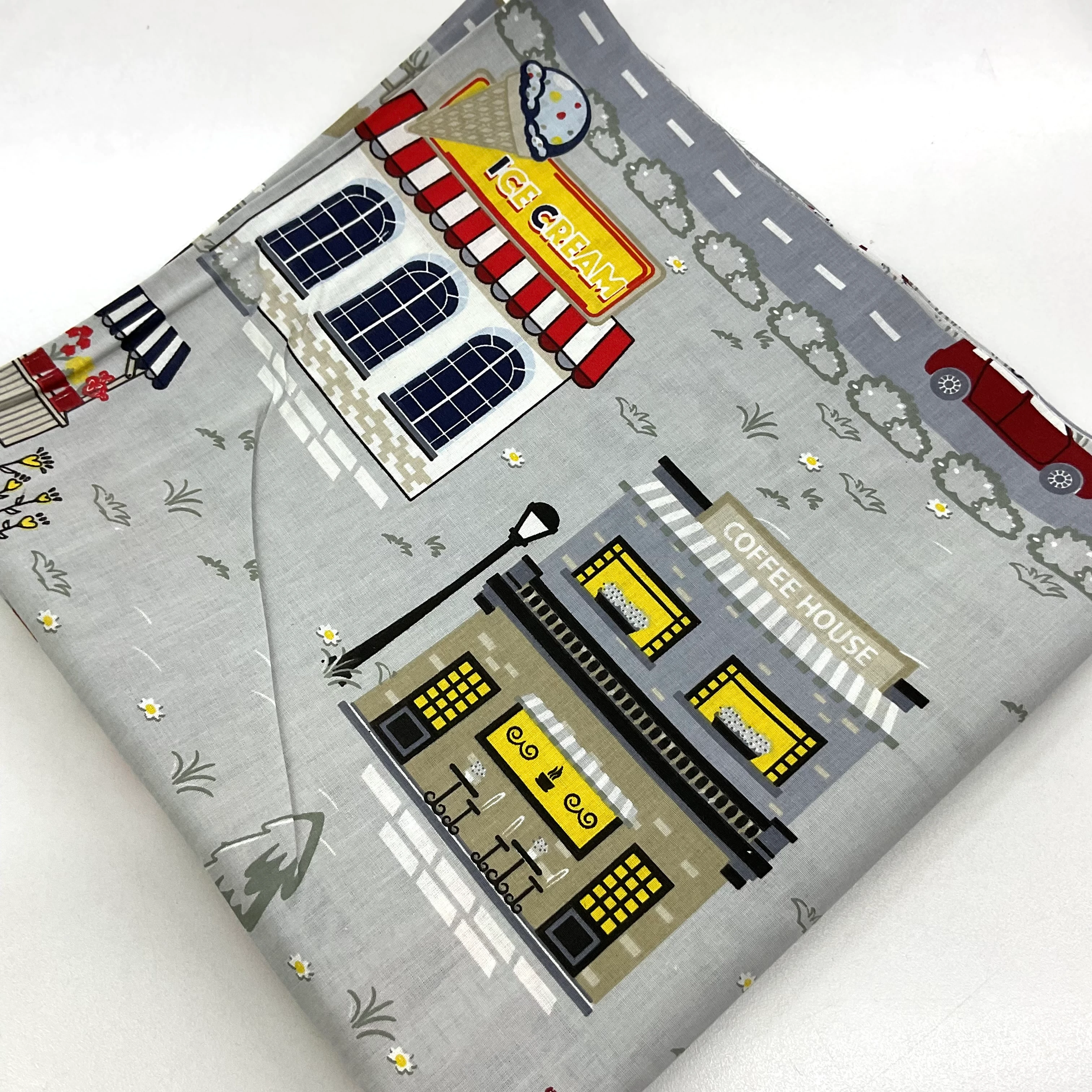 Village 100*240 cm Parça Poplin Kumaş