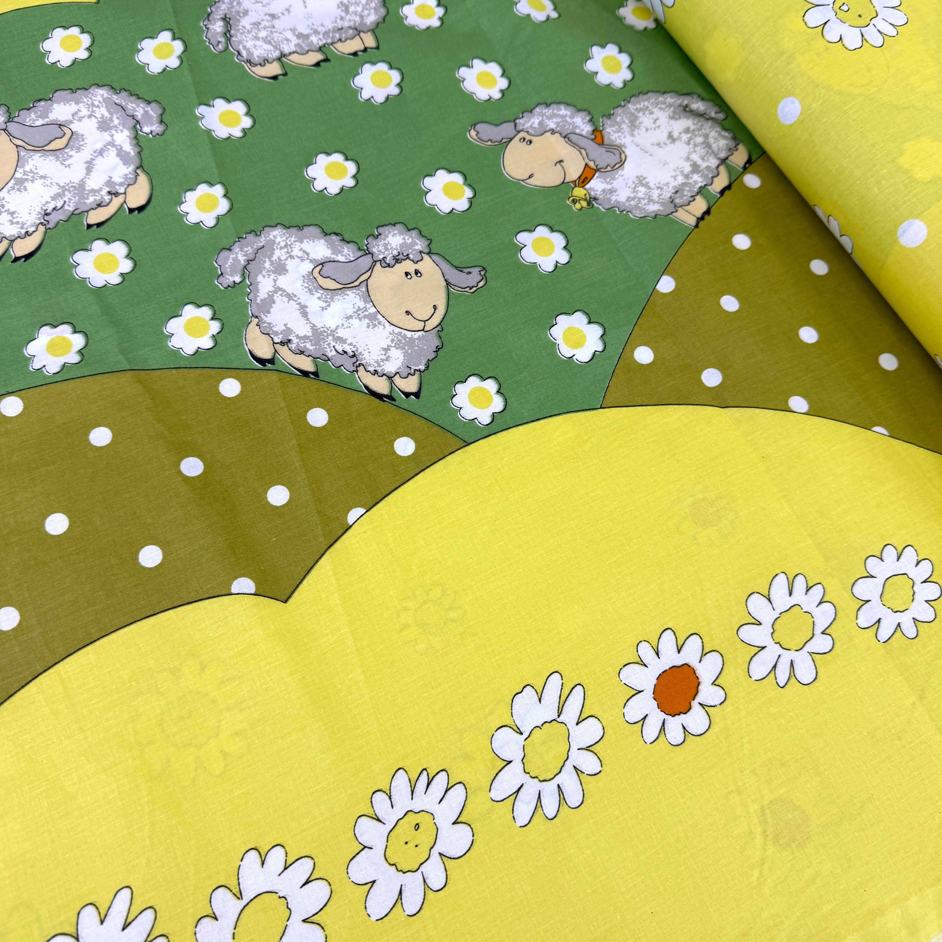Tarla Kuzuları Premium Poplin Kumaş