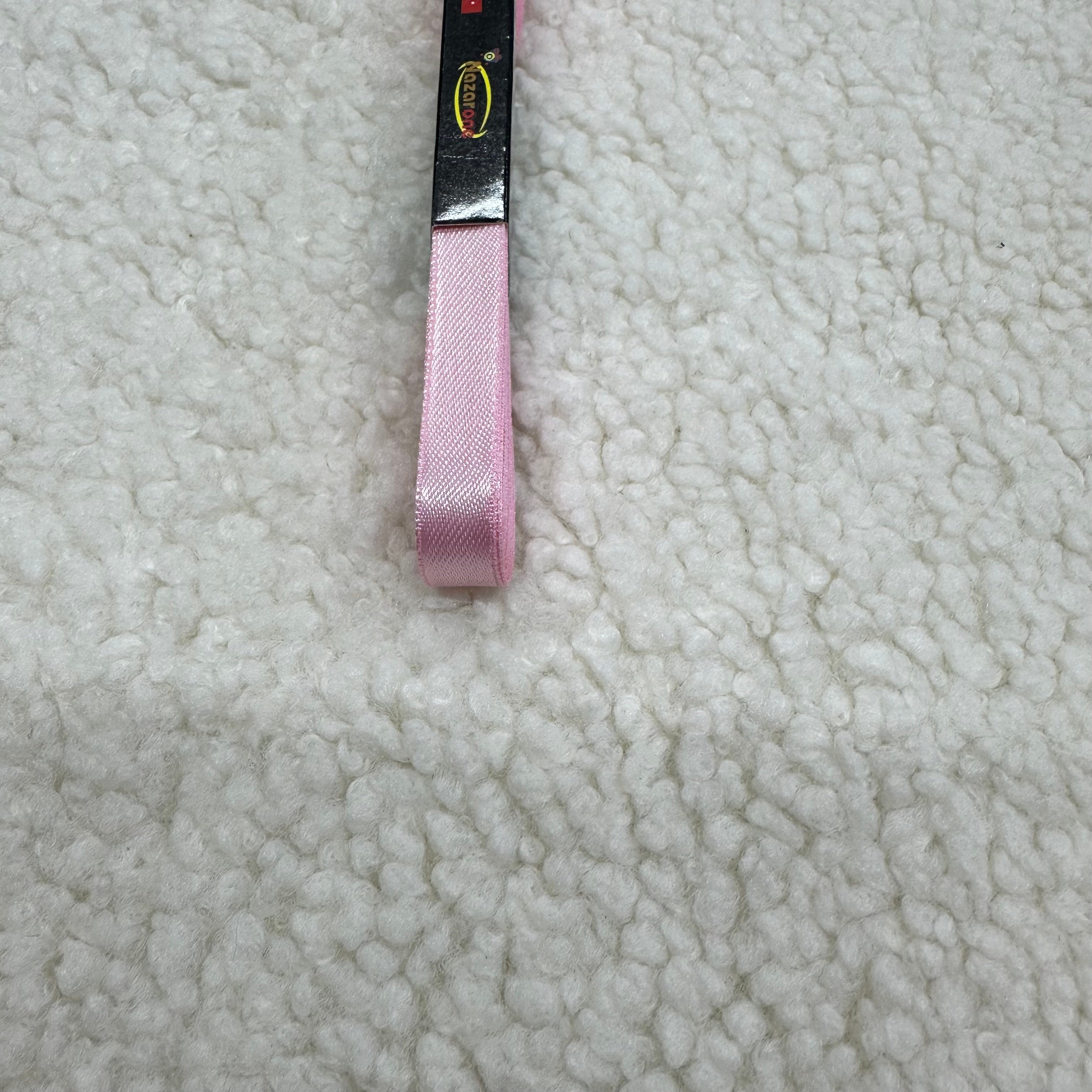 Bir Cm Bebe Pembe Saten Kurdele