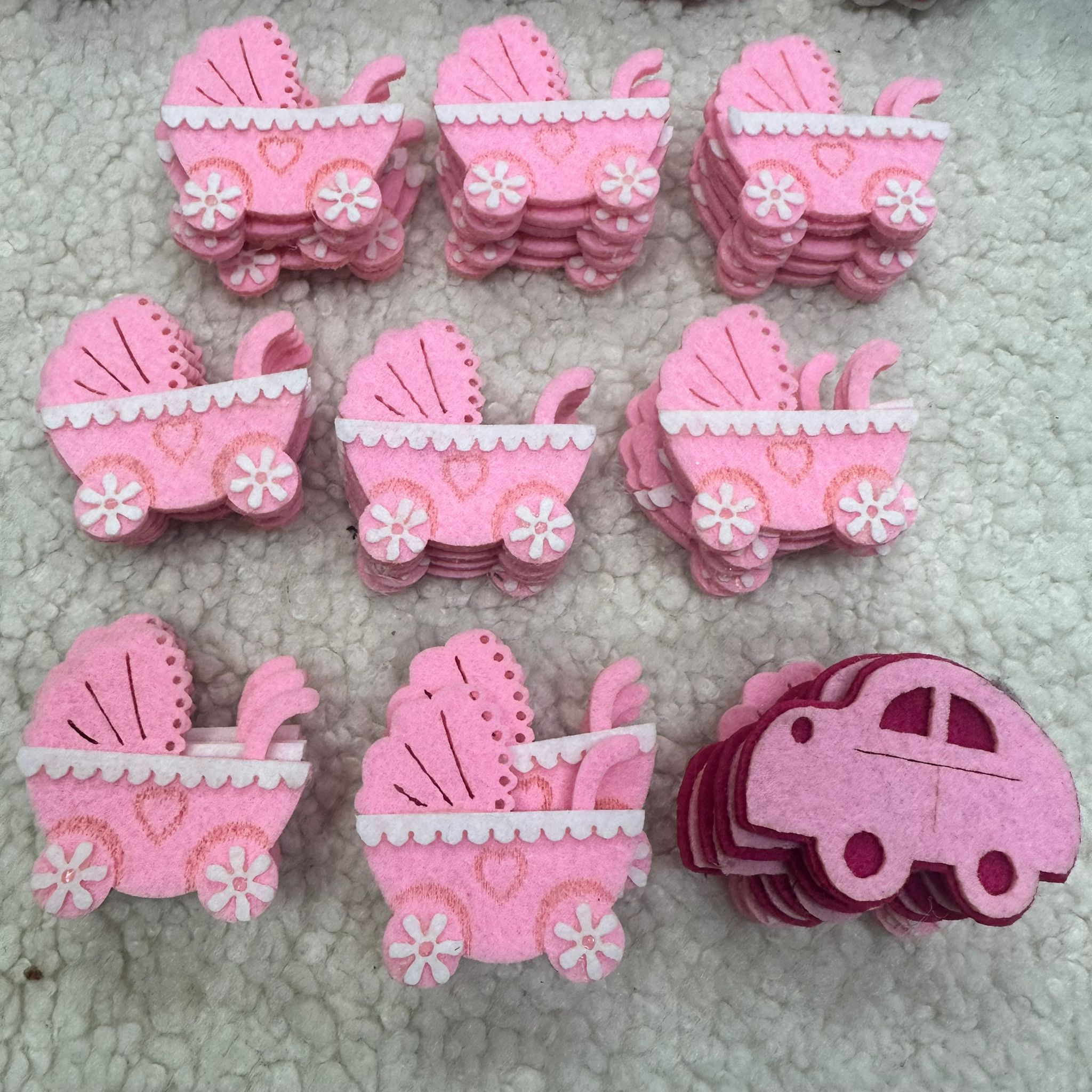 Karışık Araç Keçe 50'li Set