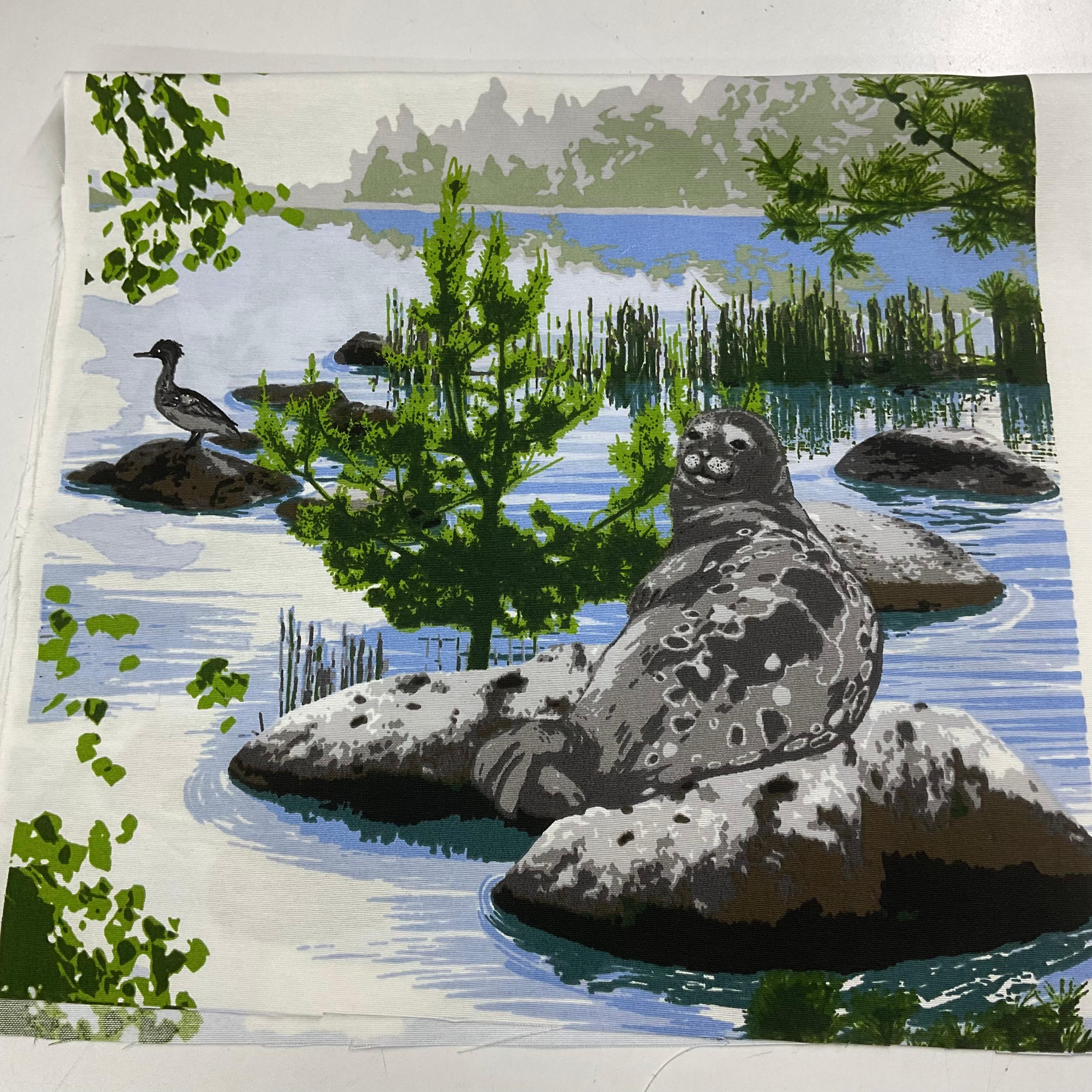Dere Foku 90*45 Cm Pano Kırlentlik Poly Kumaş