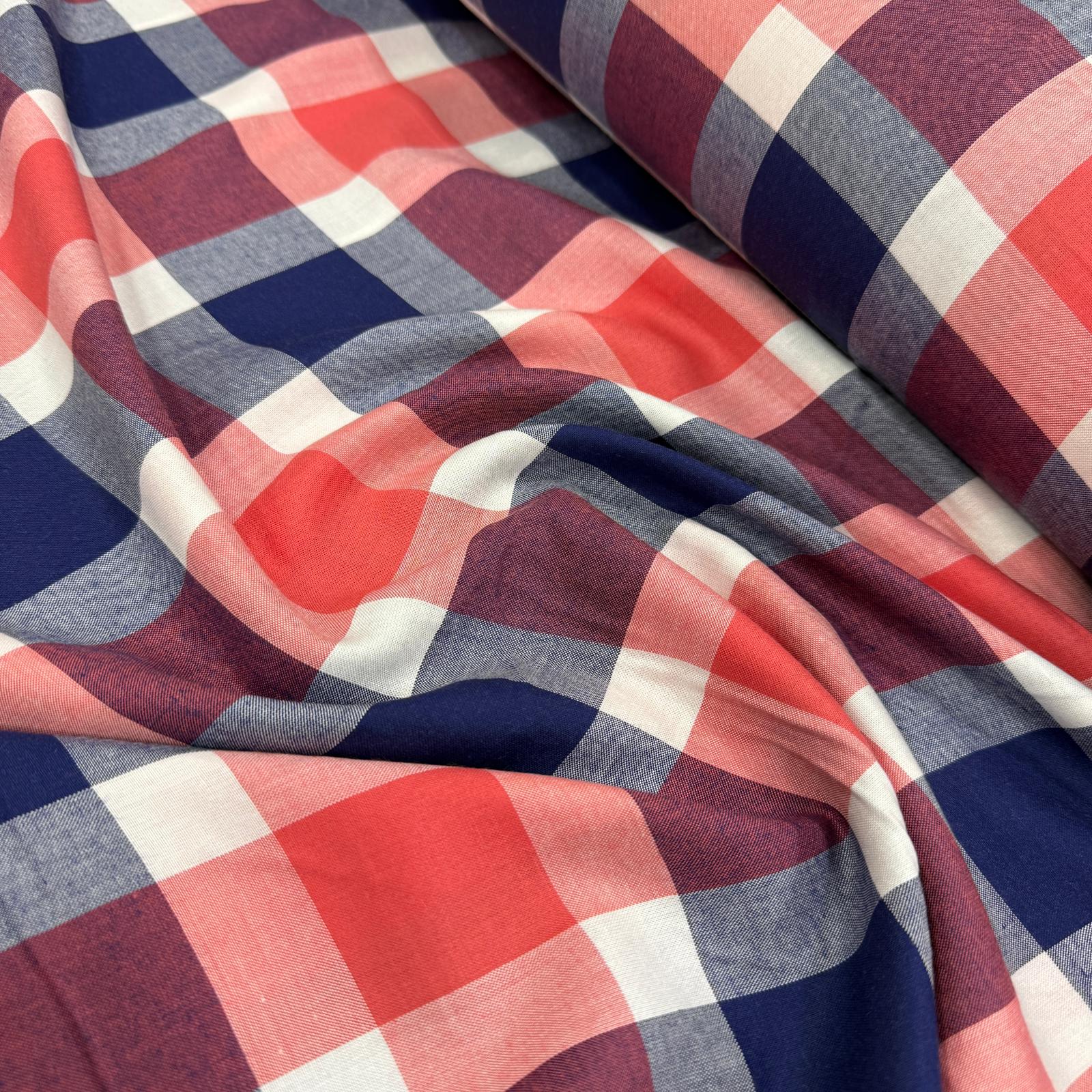 Pijamalık İpliği Boyalı Viskon Kumaş