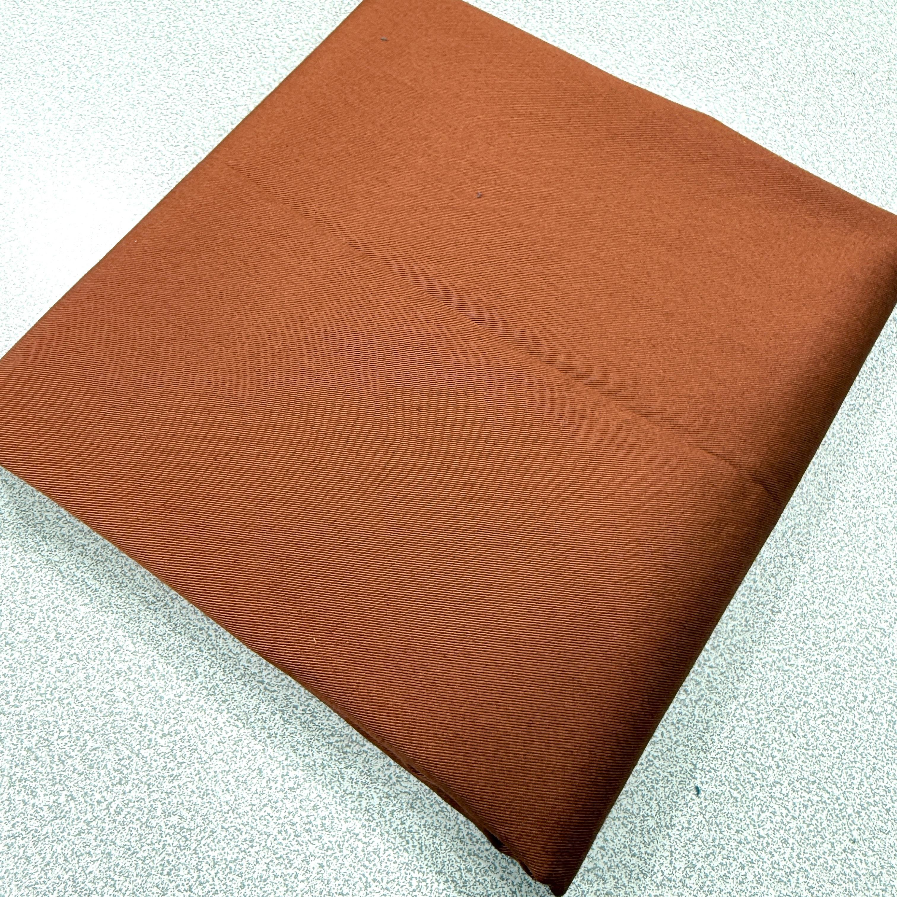60*140 cm Parça Kiremit Likralı Pamuk Gabardin Kumaş