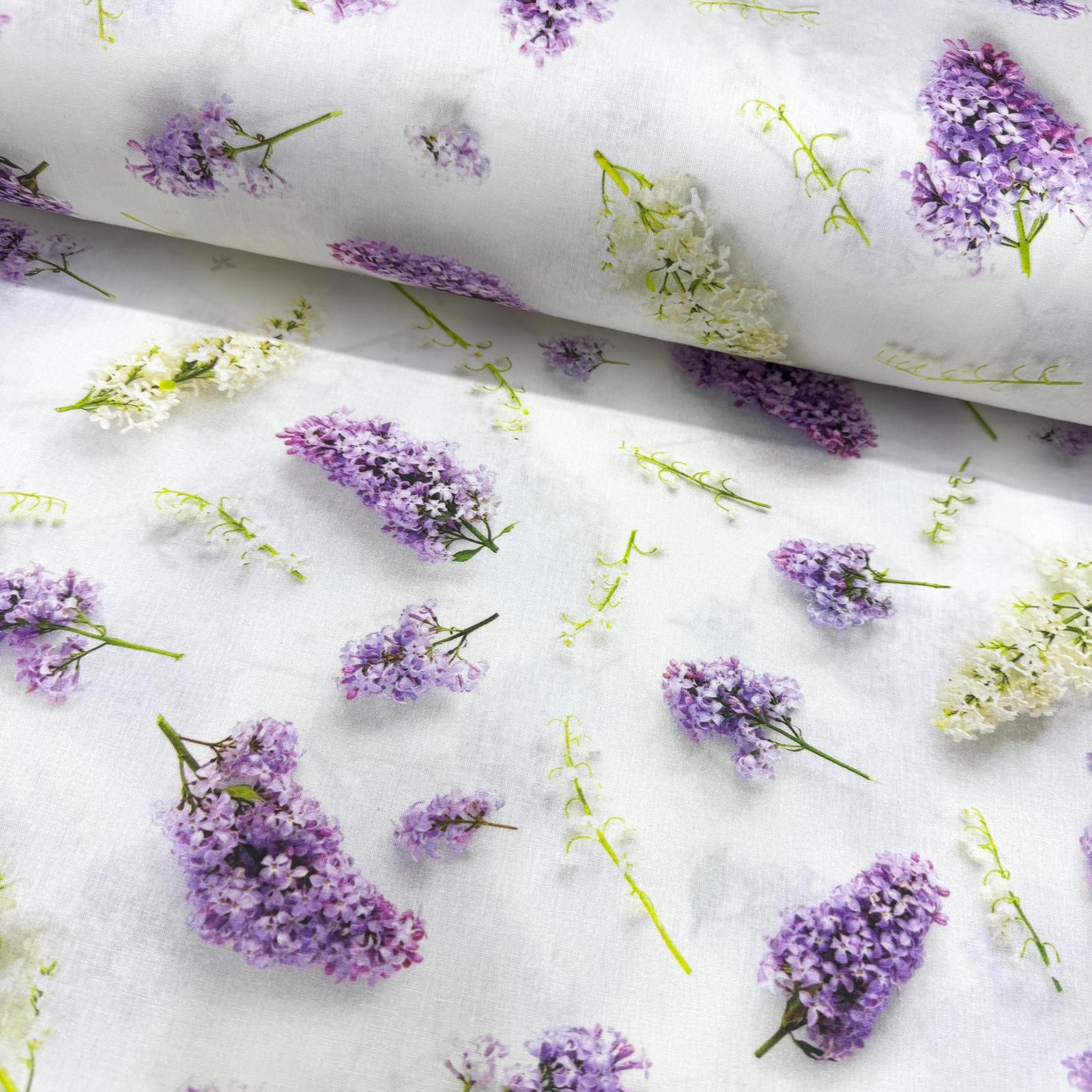 Salkım Rüyası Poplin Kumaş