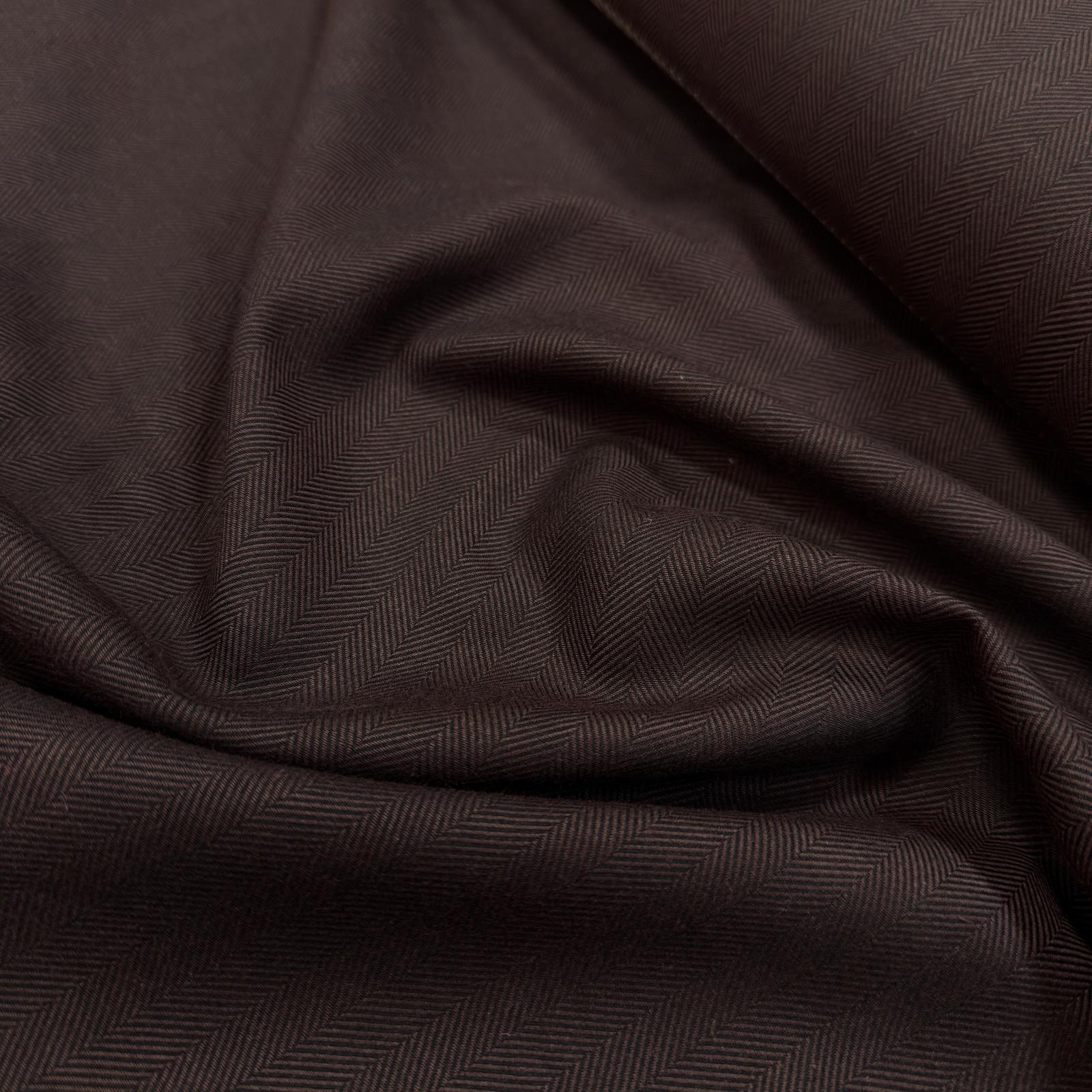 İpliği Boyalı Likrasız Acı Kahve Balıksırtı Kumaş