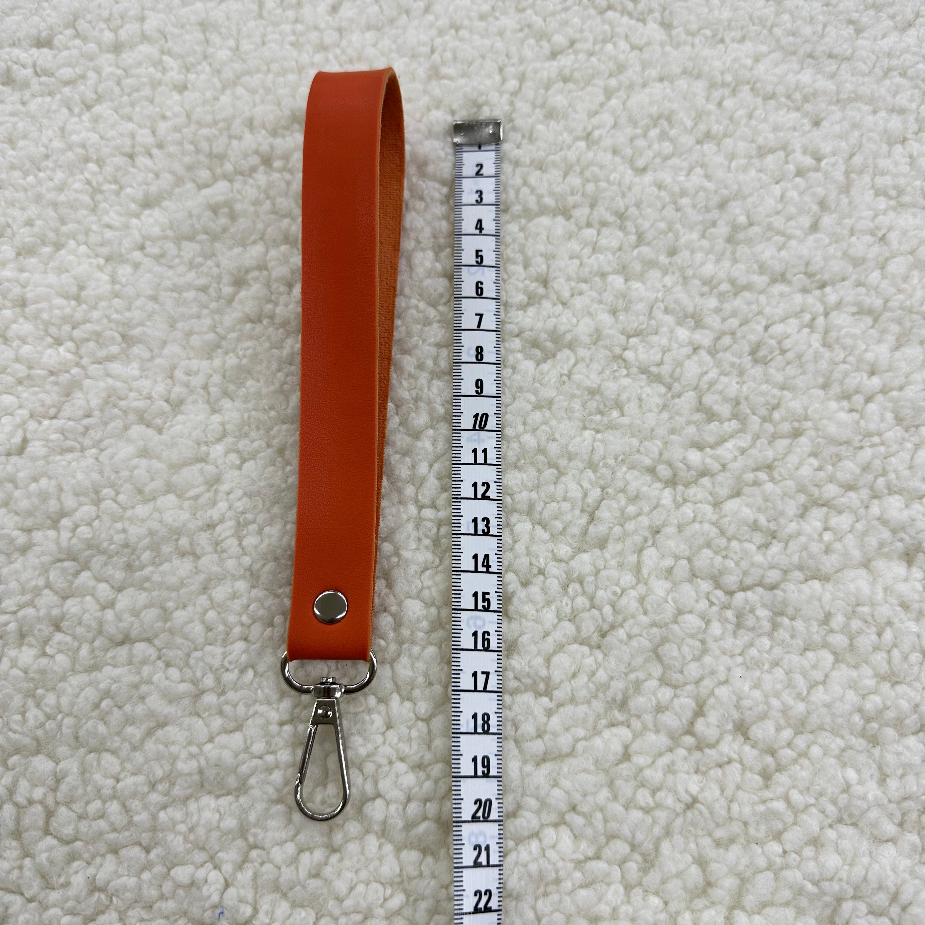 Turuncu Clutch Çanta Sapı